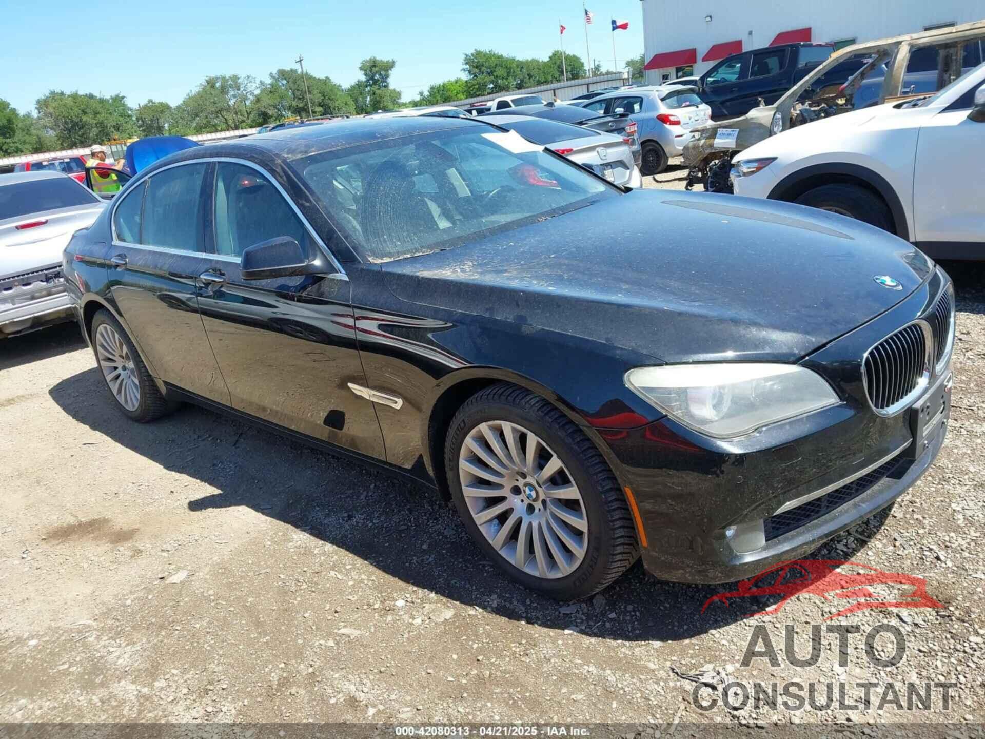 BMW 750I 2012 - WBAKA8C50CCY37892