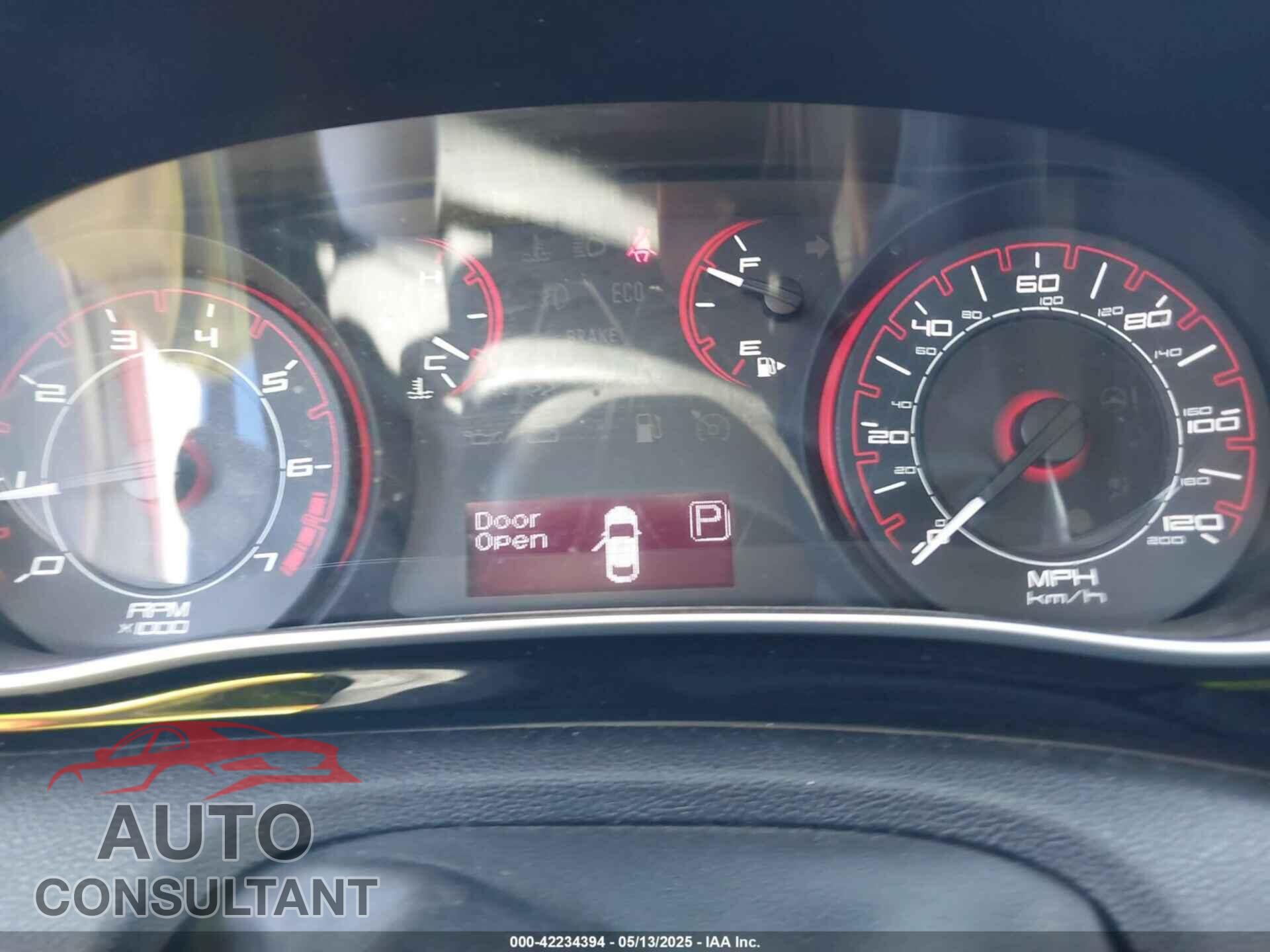 DODGE DART 2013 - 1C3CDFBA3DD307014