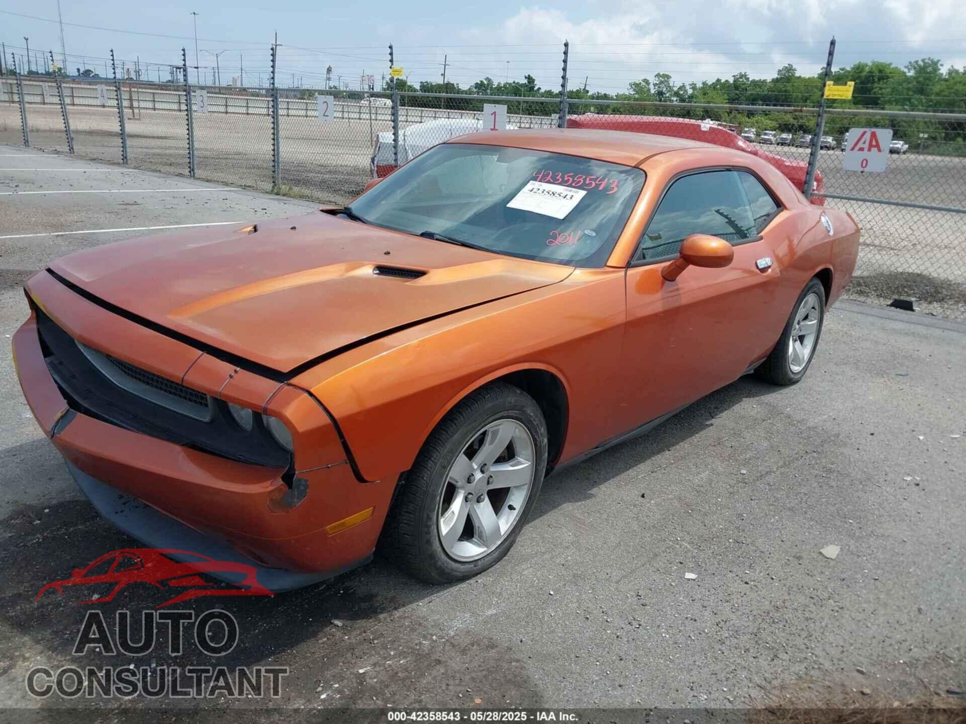 DODGE CHALLENGER 2011 - 2B3CJ4DG7BH581585