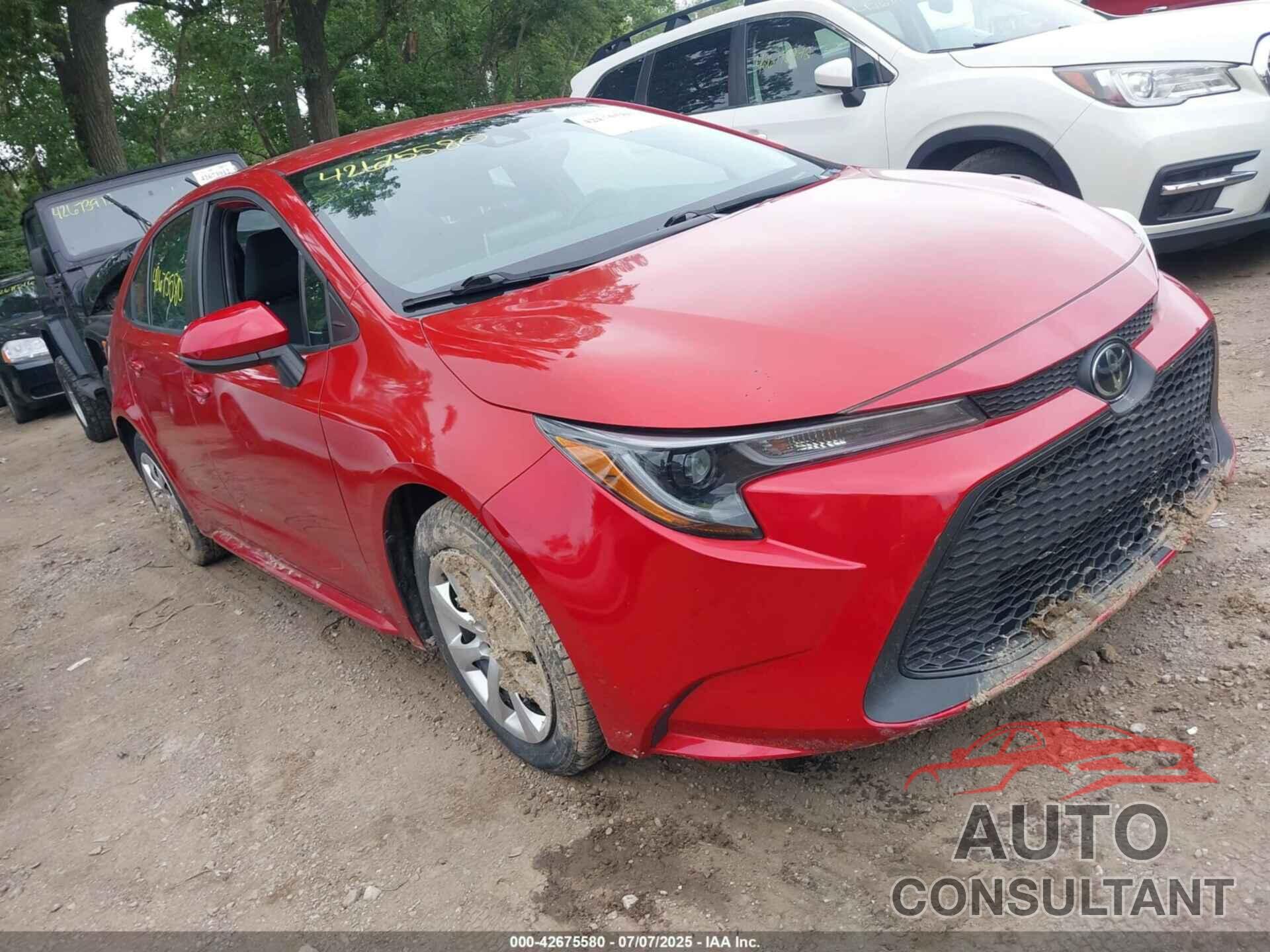 TOYOTA COROLLA 2020 - 5YFEPRAE9LP037171