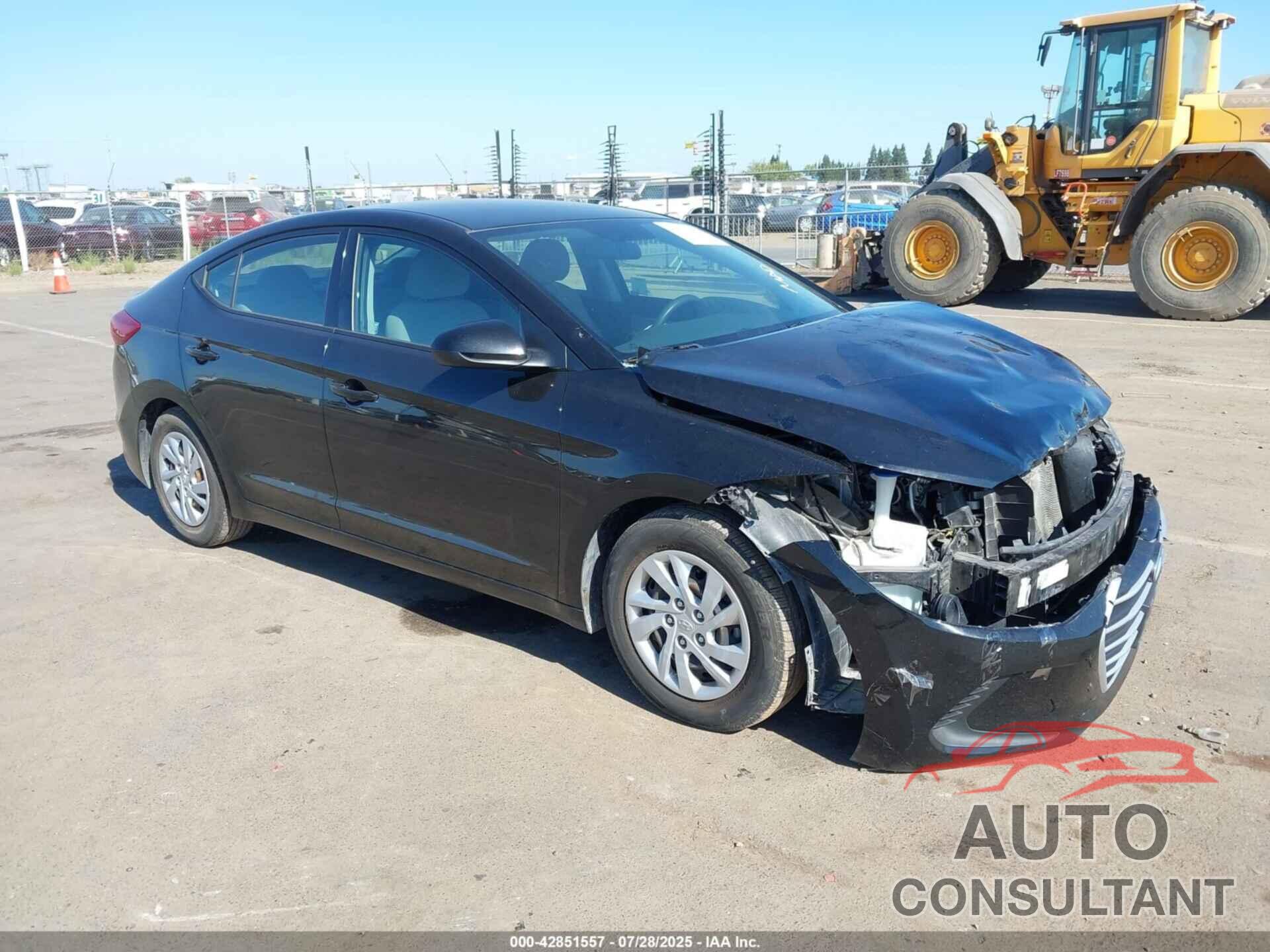 HYUNDAI ELANTRA 2018 - 5NPD74LF1JH384363