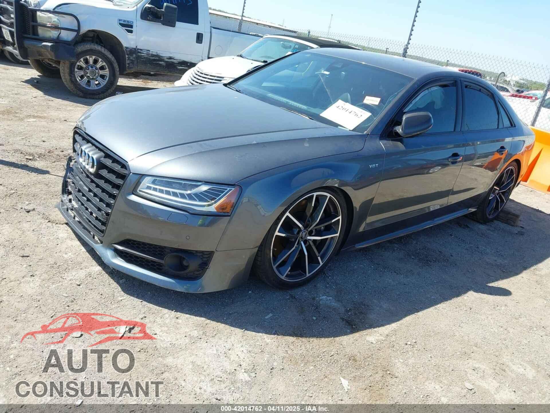 AUDI S8 2016 - WUAJ5AFD2GN900596
