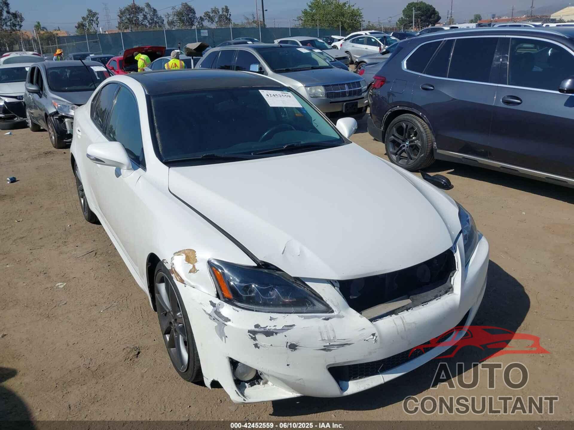 LEXUS IS 250 2011 - JTHBF5C27B5138799