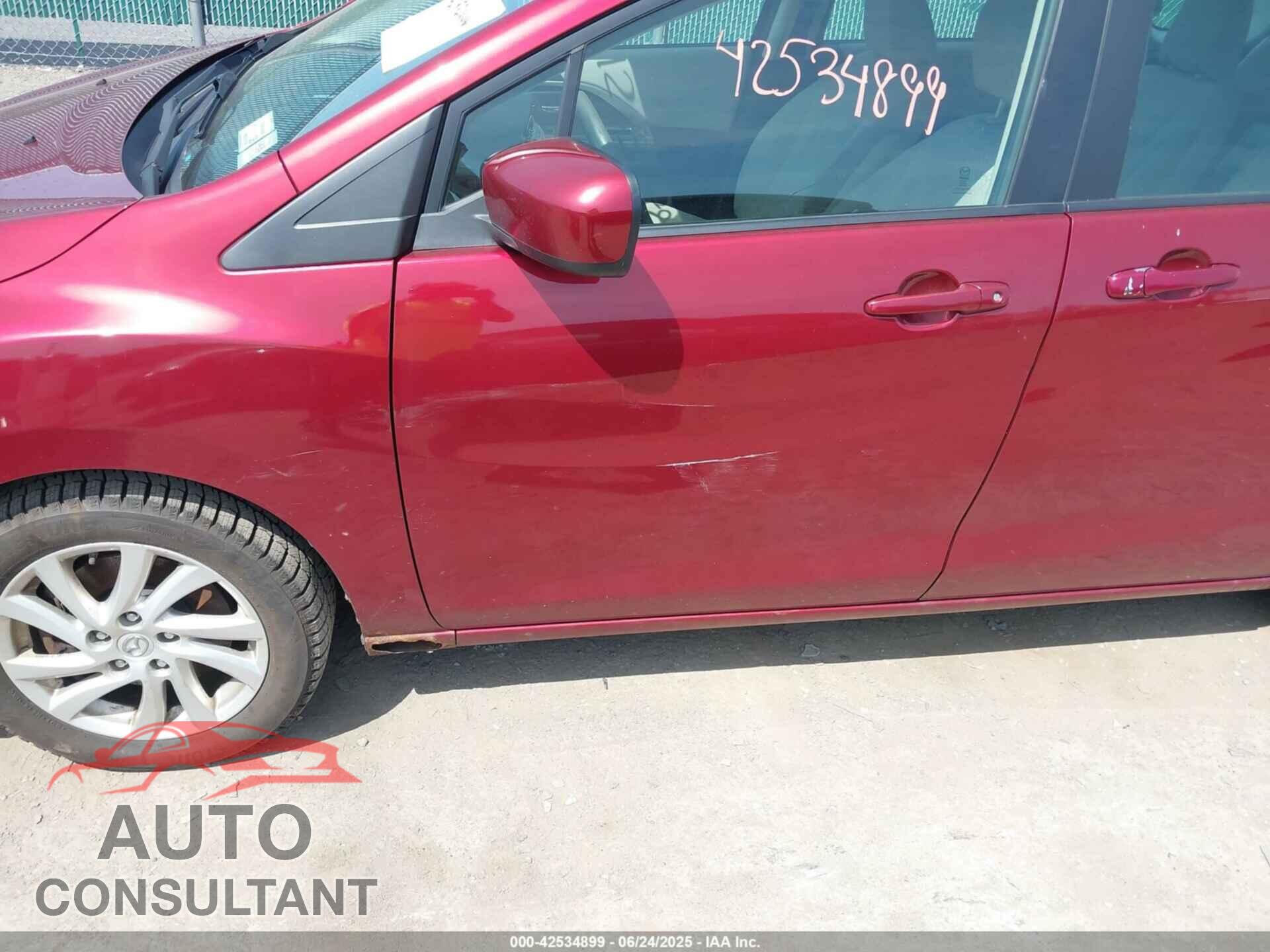 MAZDA MAZDA5 2012 - JM1CW2BLXC0103509