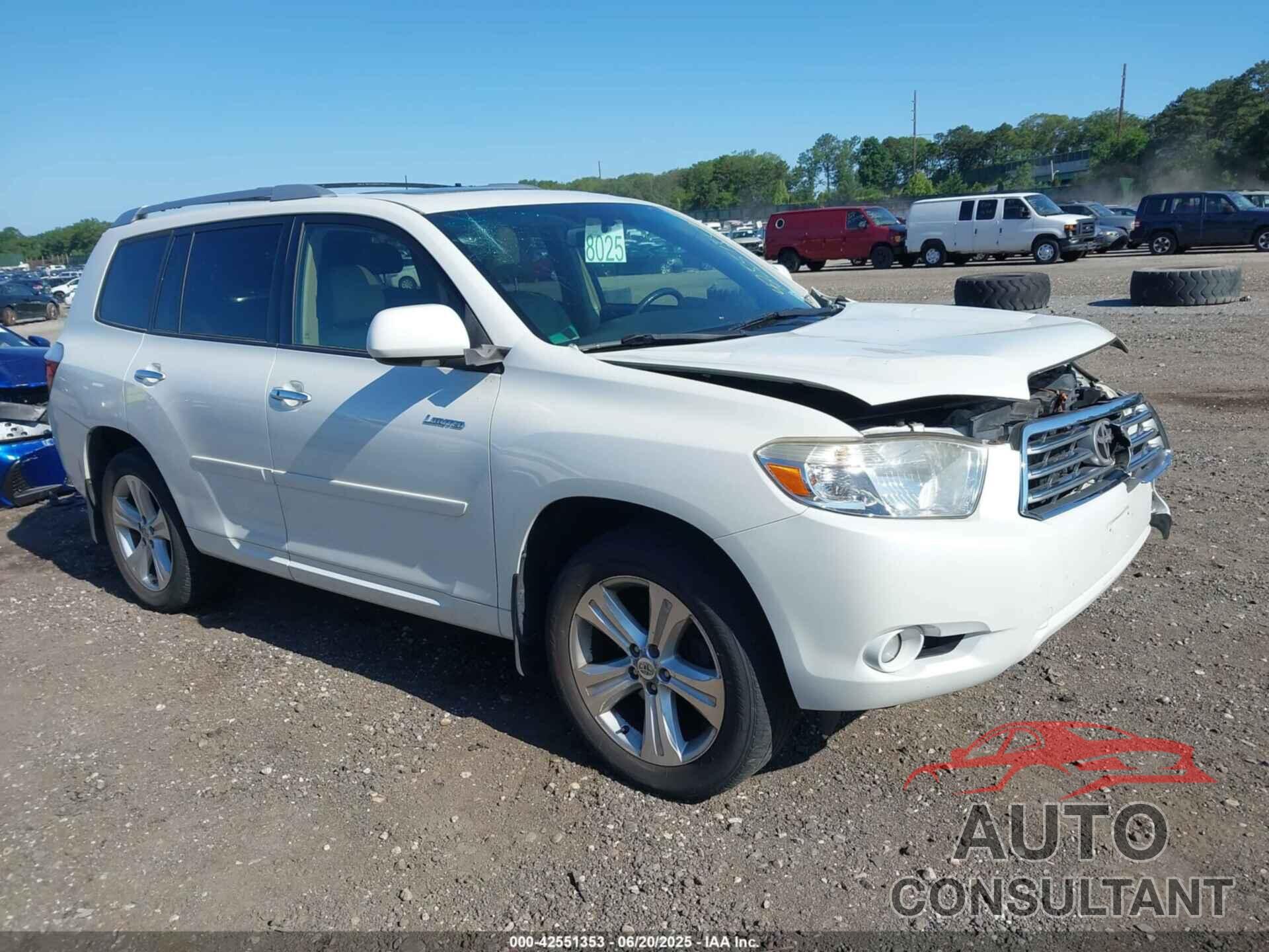 TOYOTA HIGHLANDER 2009 - JTEES42A392125701