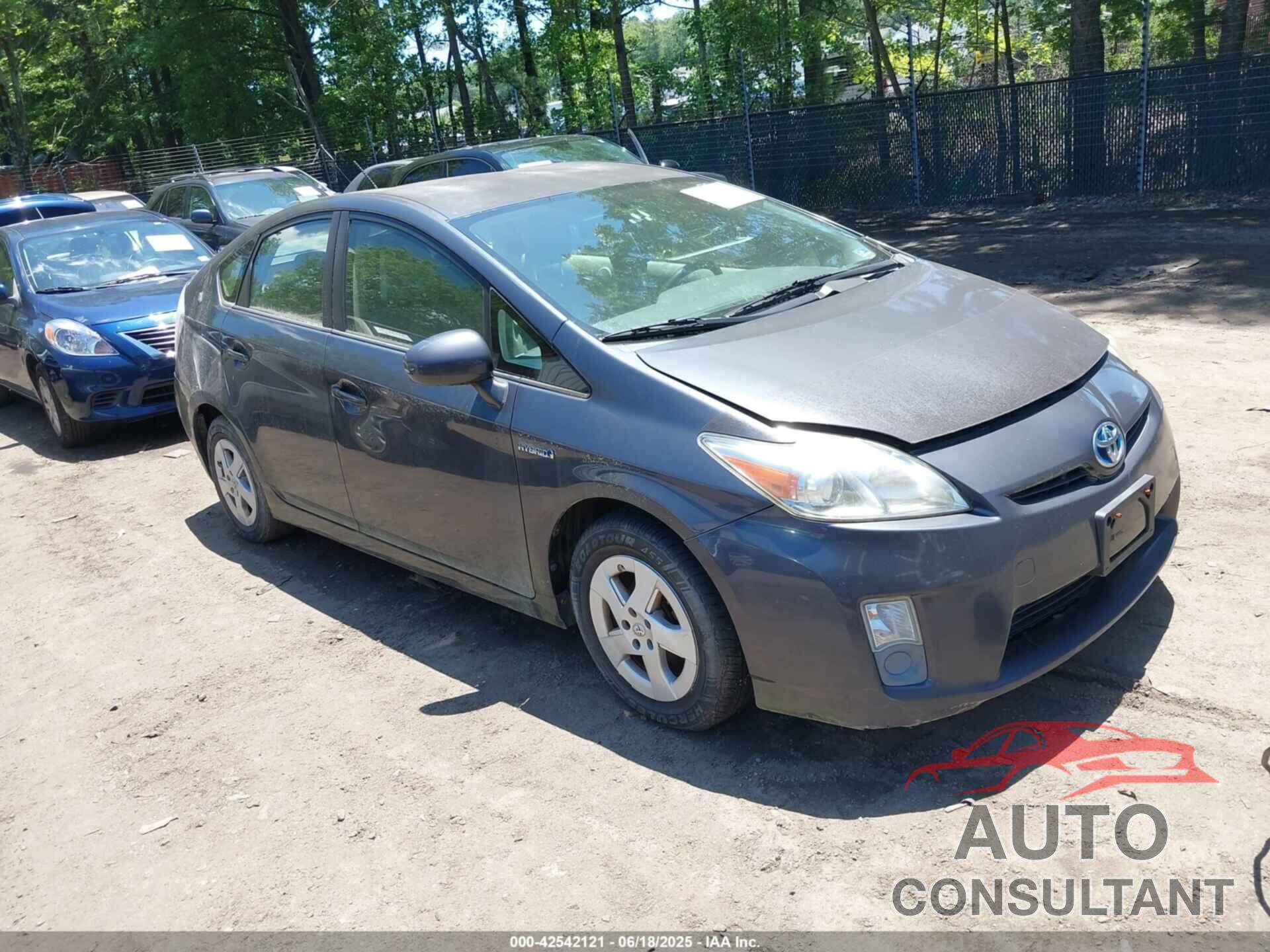 TOYOTA PRIUS 2011 - JTDKN3DU3B1443653