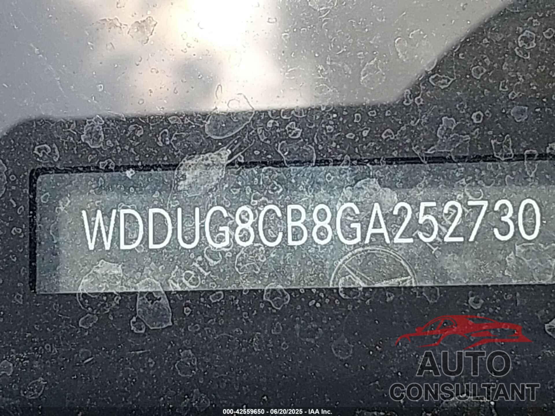 MERCEDES-BENZ S 550 2016 - WDDUG8CB8GA252730