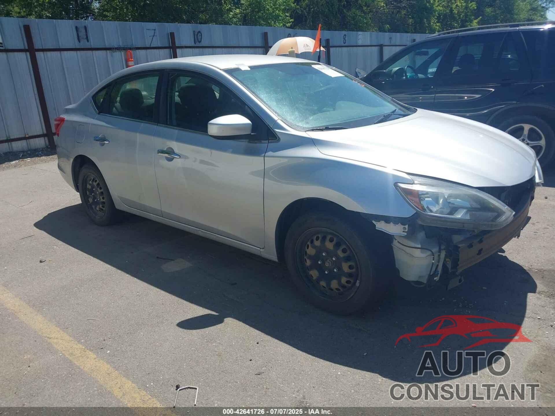 NISSAN SENTRA 2016 - 3N1AB7AP1GY276497