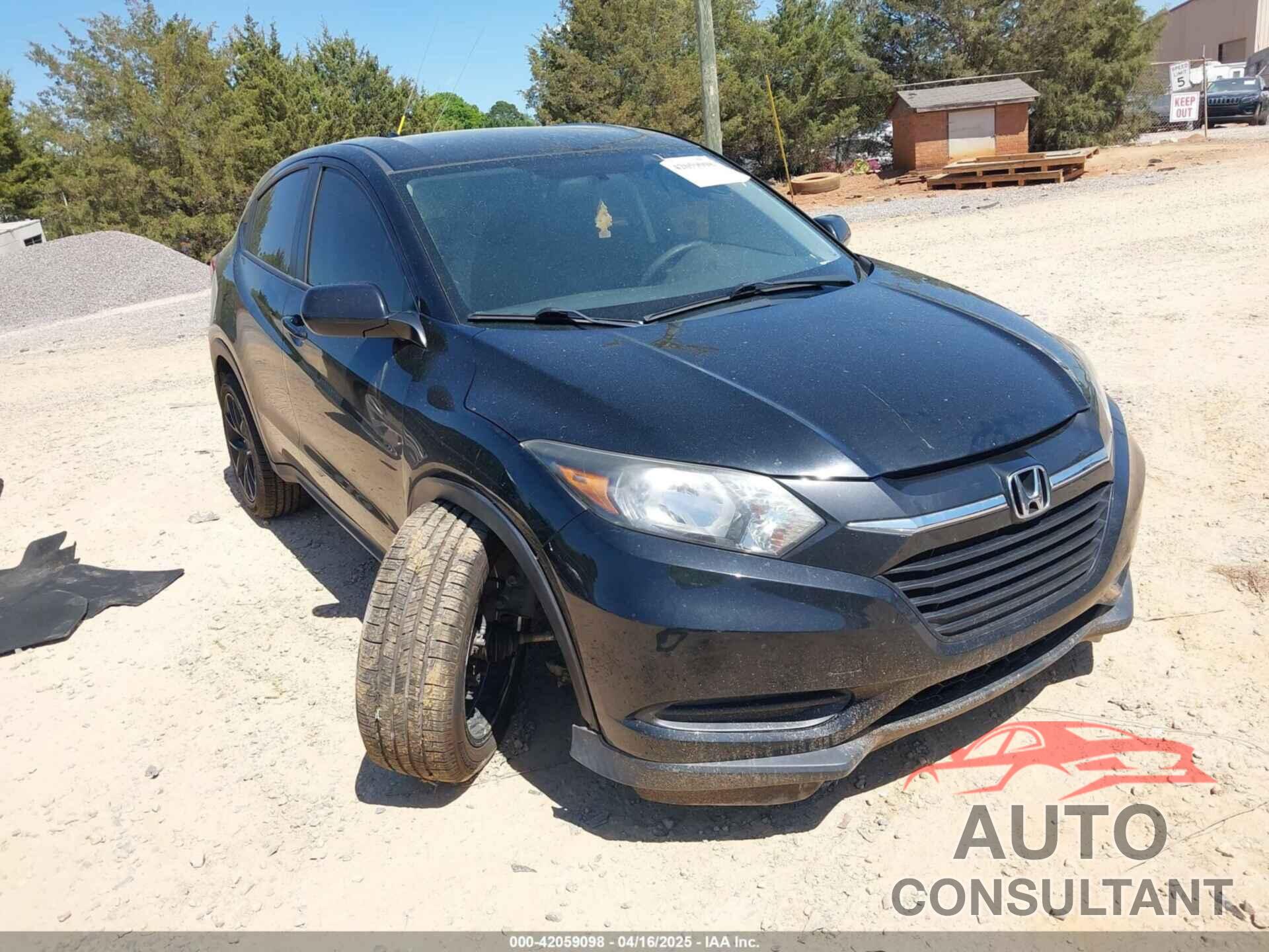 HONDA HR-V 2018 - 3CZRU6H35JG711990