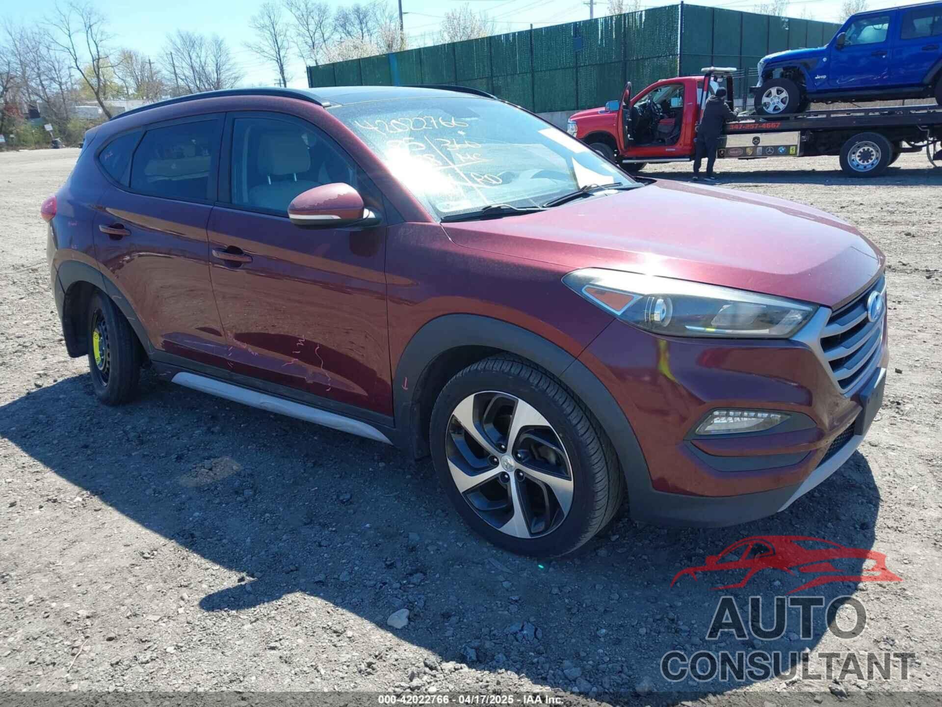 HYUNDAI TUCSON 2018 - KM8J3CA21JU645467