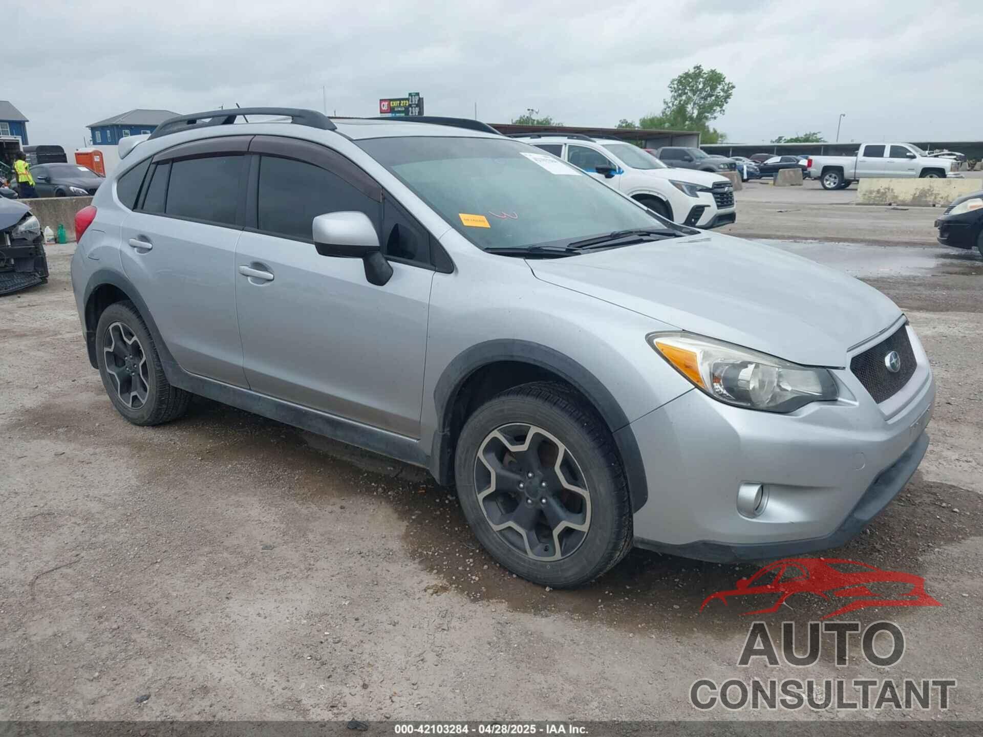 SUBARU XV CROSSTREK 2013 - JF2GPAVC3D2870307