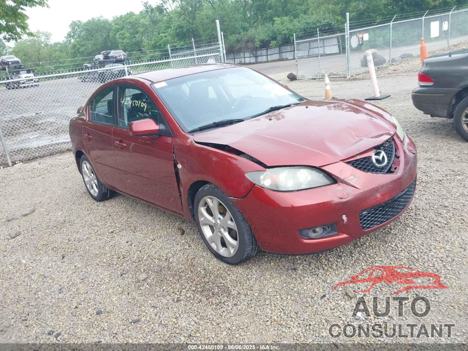 MAZDA MAZDA3 2009 - JM1BK32F791224301