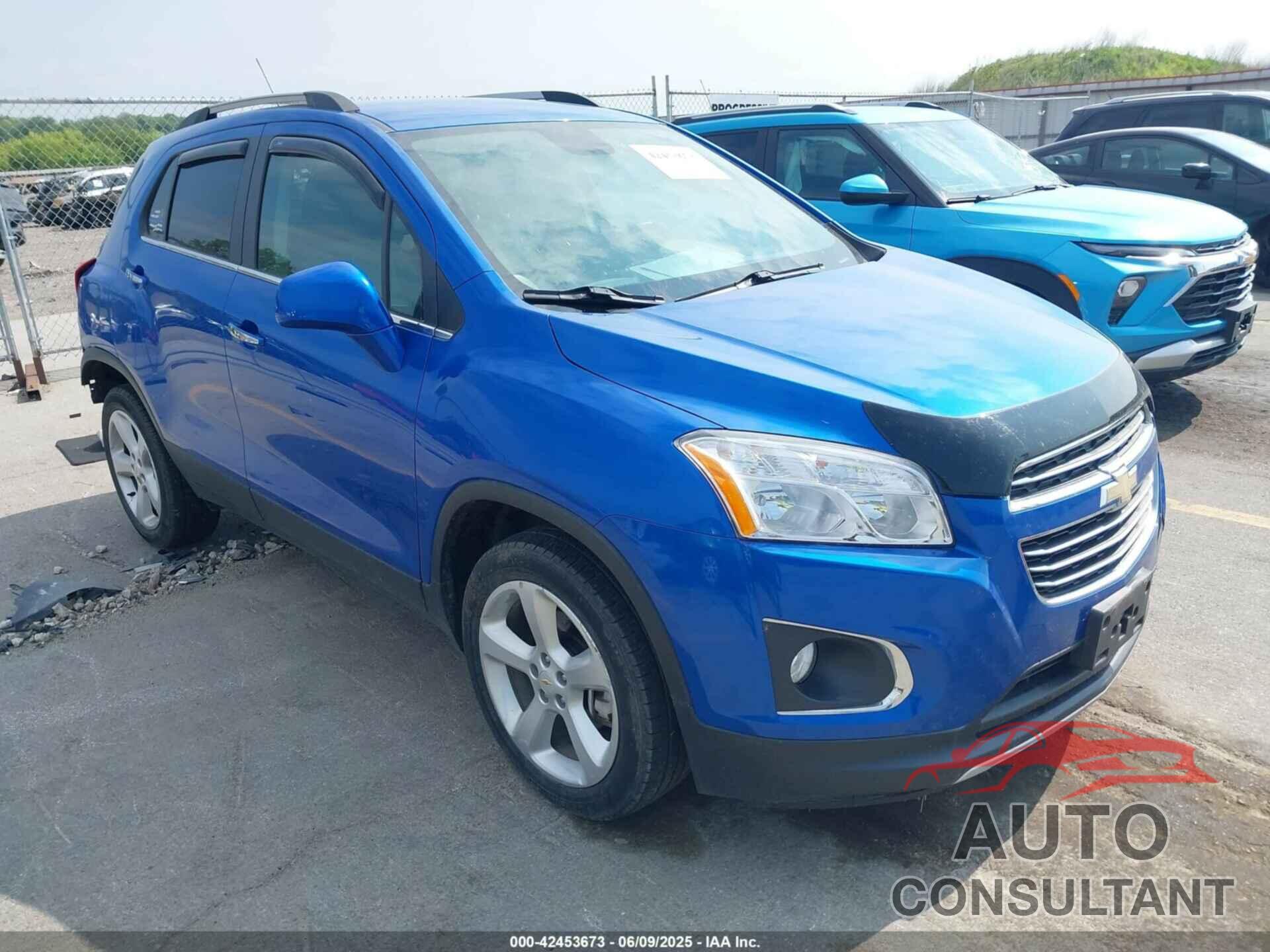 CHEVROLET TRAX 2016 - KL7CJRSB4GB710432