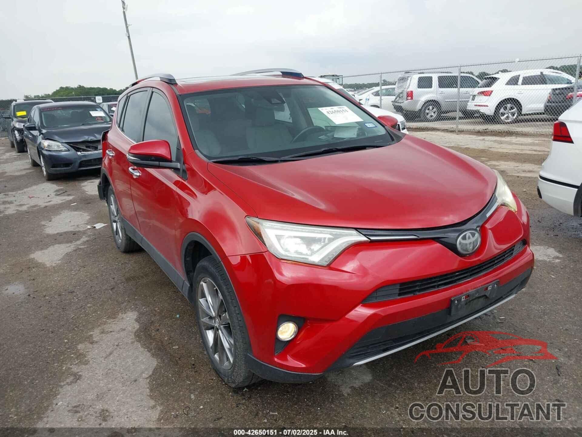 TOYOTA RAV4 2017 - JTMYFREV9HJ149314