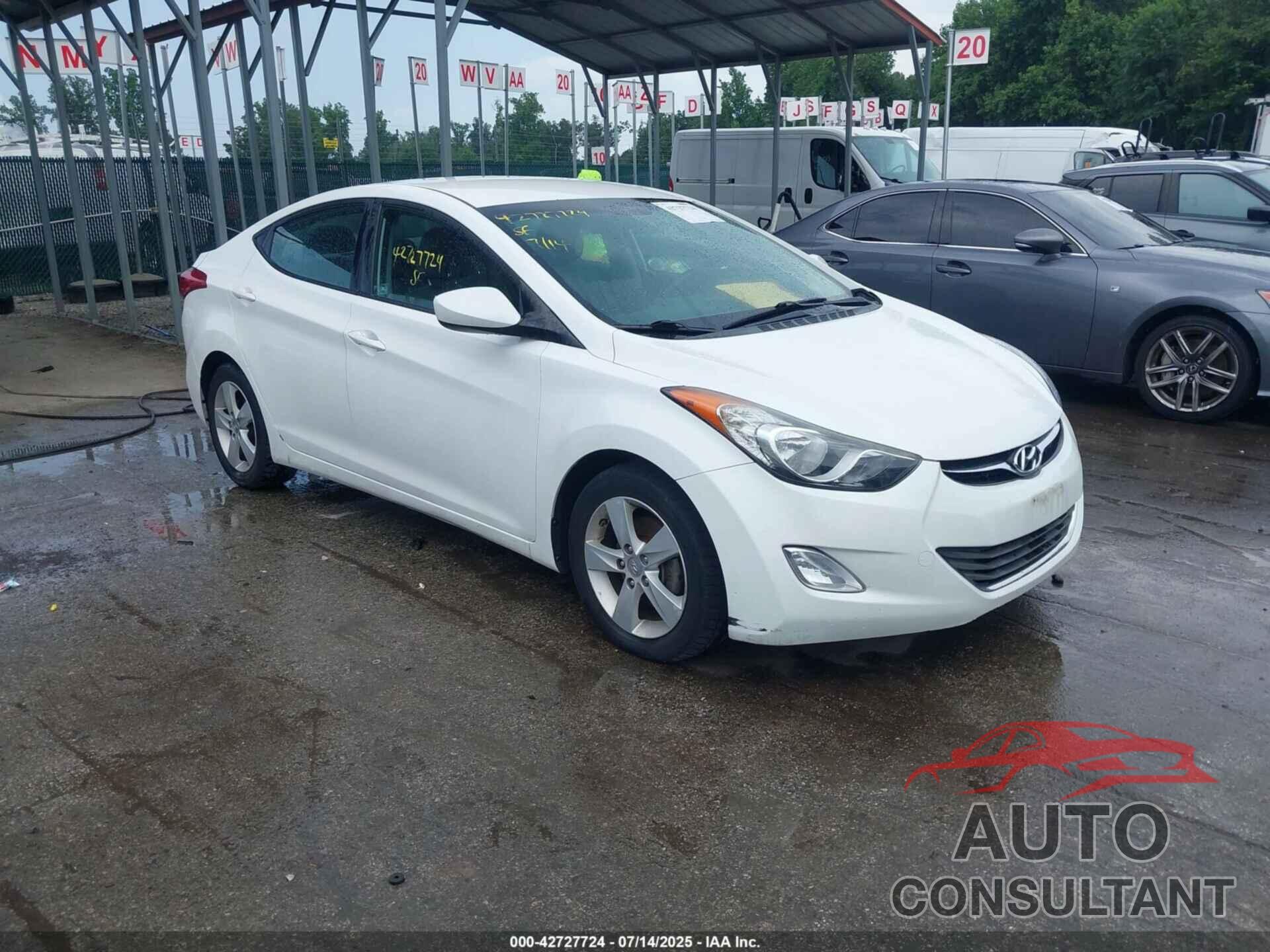 HYUNDAI ELANTRA 2013 - 5NPDH4AE4DH434216