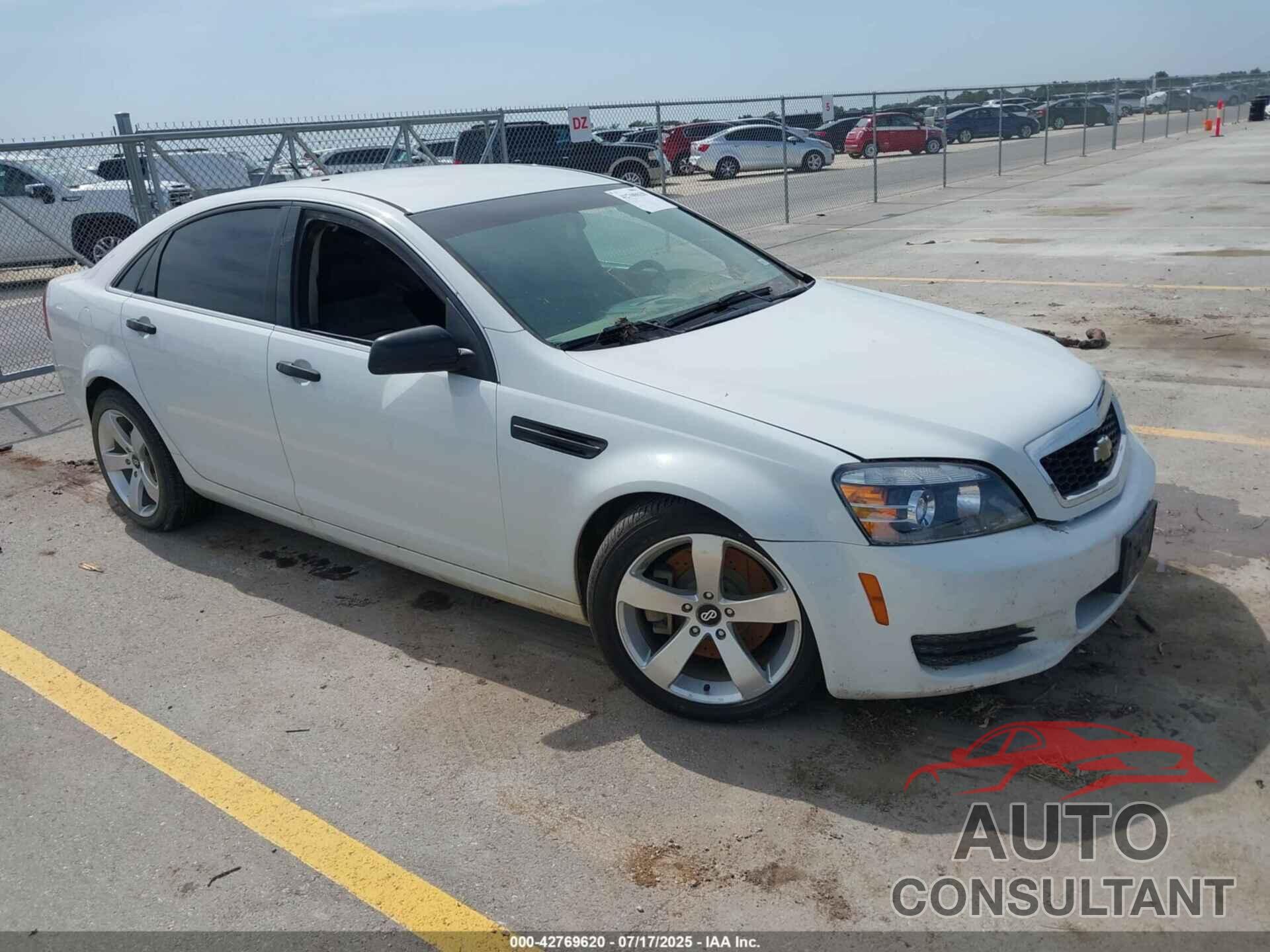 CHEVROLET CAPRICE 2012 - 6G1MK5U26CL601206