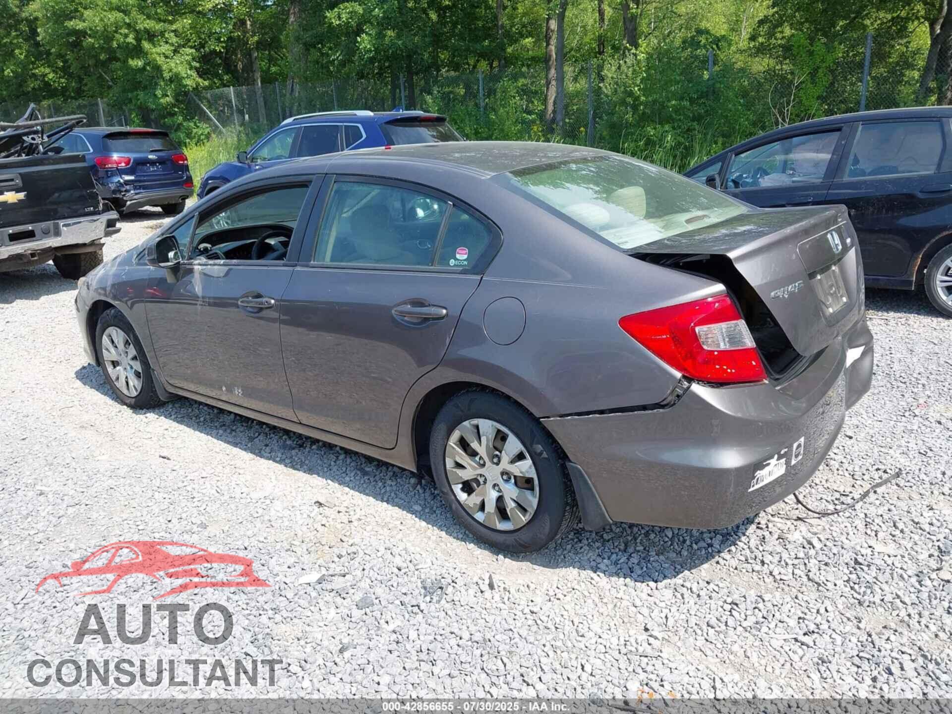 HONDA CIVIC 2012 - 19XFB2F53CE049952