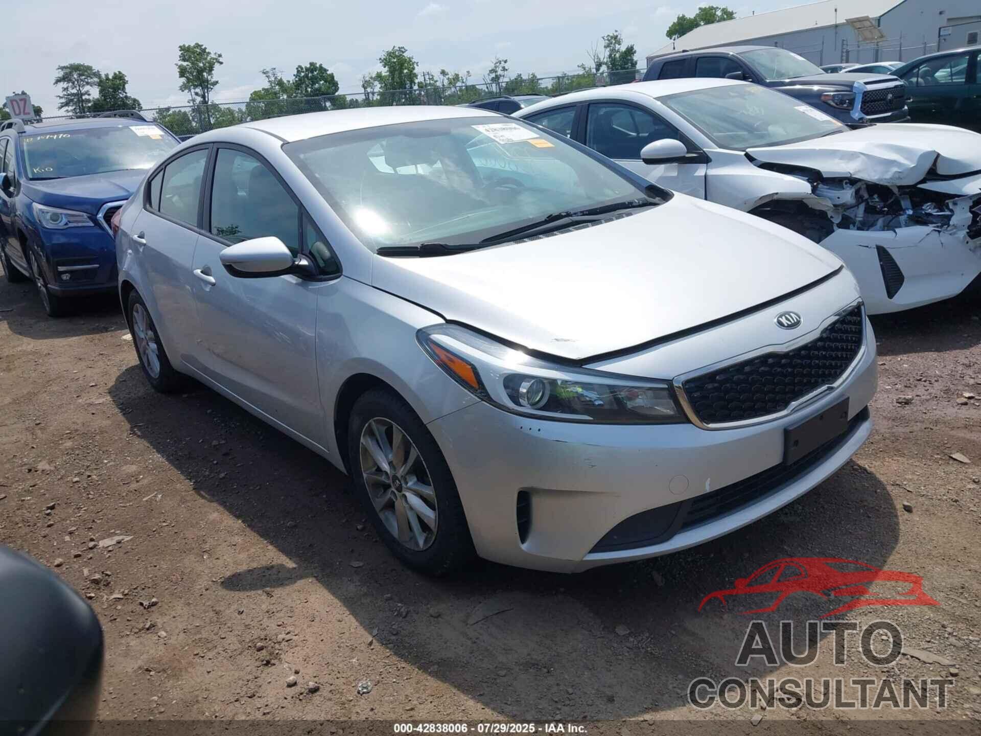 KIA FORTE 2017 - 3KPFL4A74HE006052