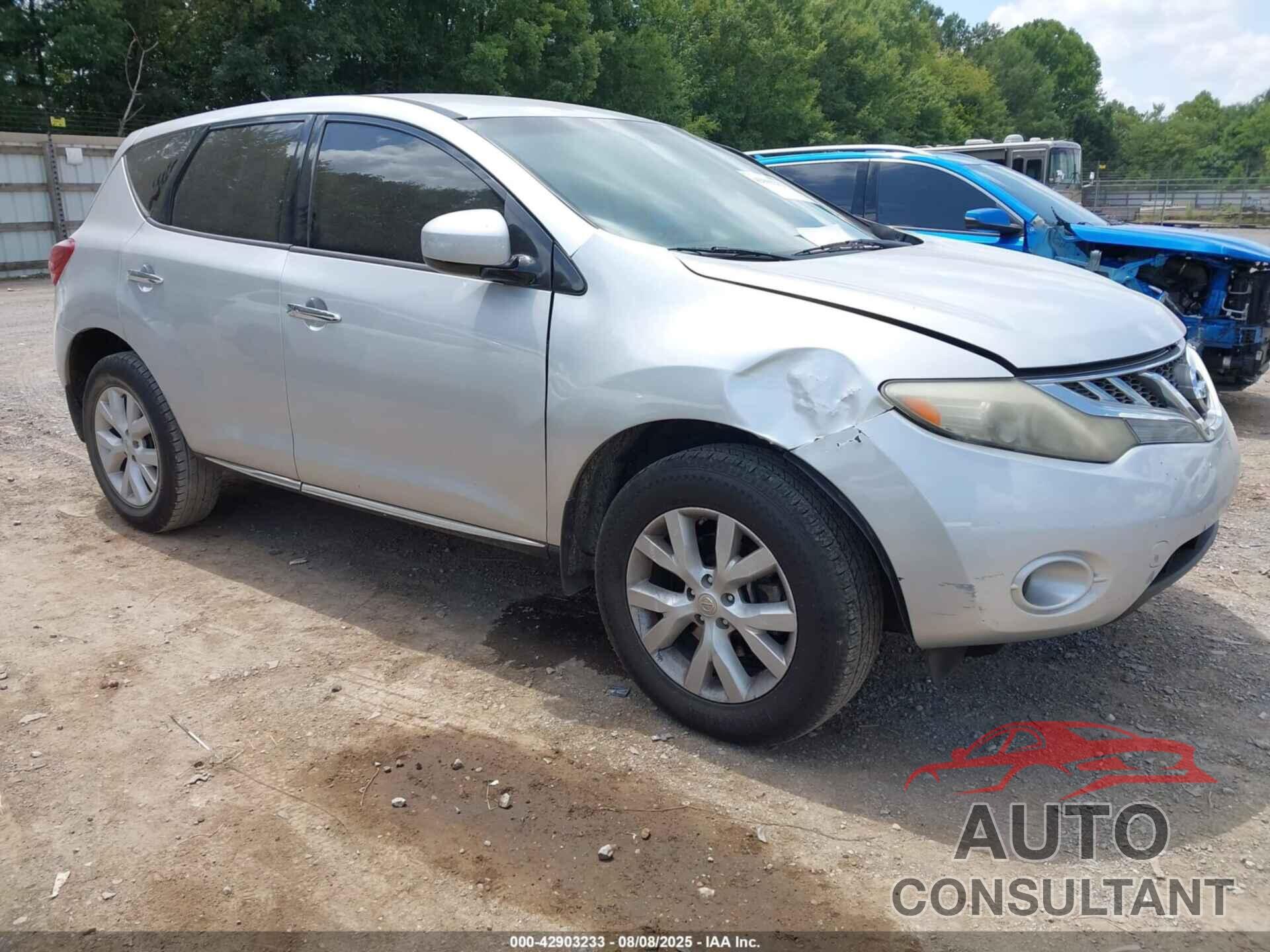 NISSAN MURANO 2013 - JN8AZ1MU5DW200697