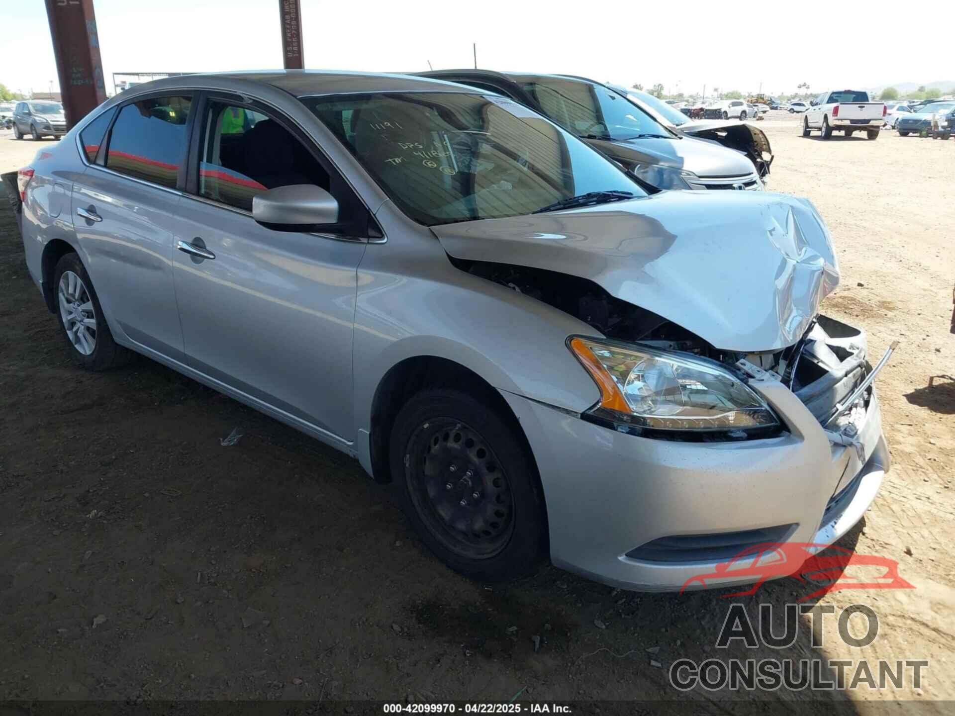 NISSAN SENTRA 2015 - 3N1AB7AP0FY285531