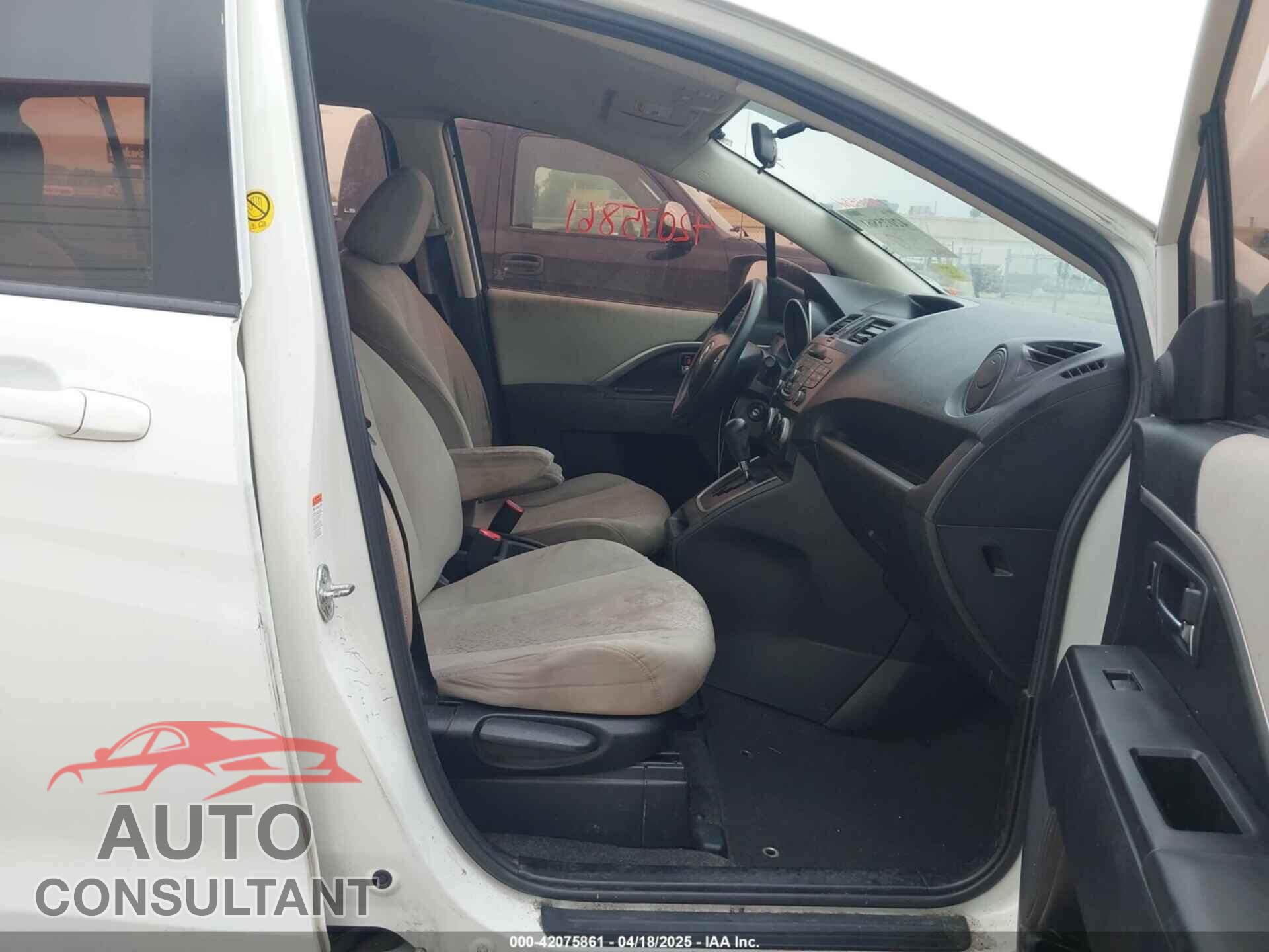MAZDA MAZDA5 2012 - JM1CW2BL9C0119197