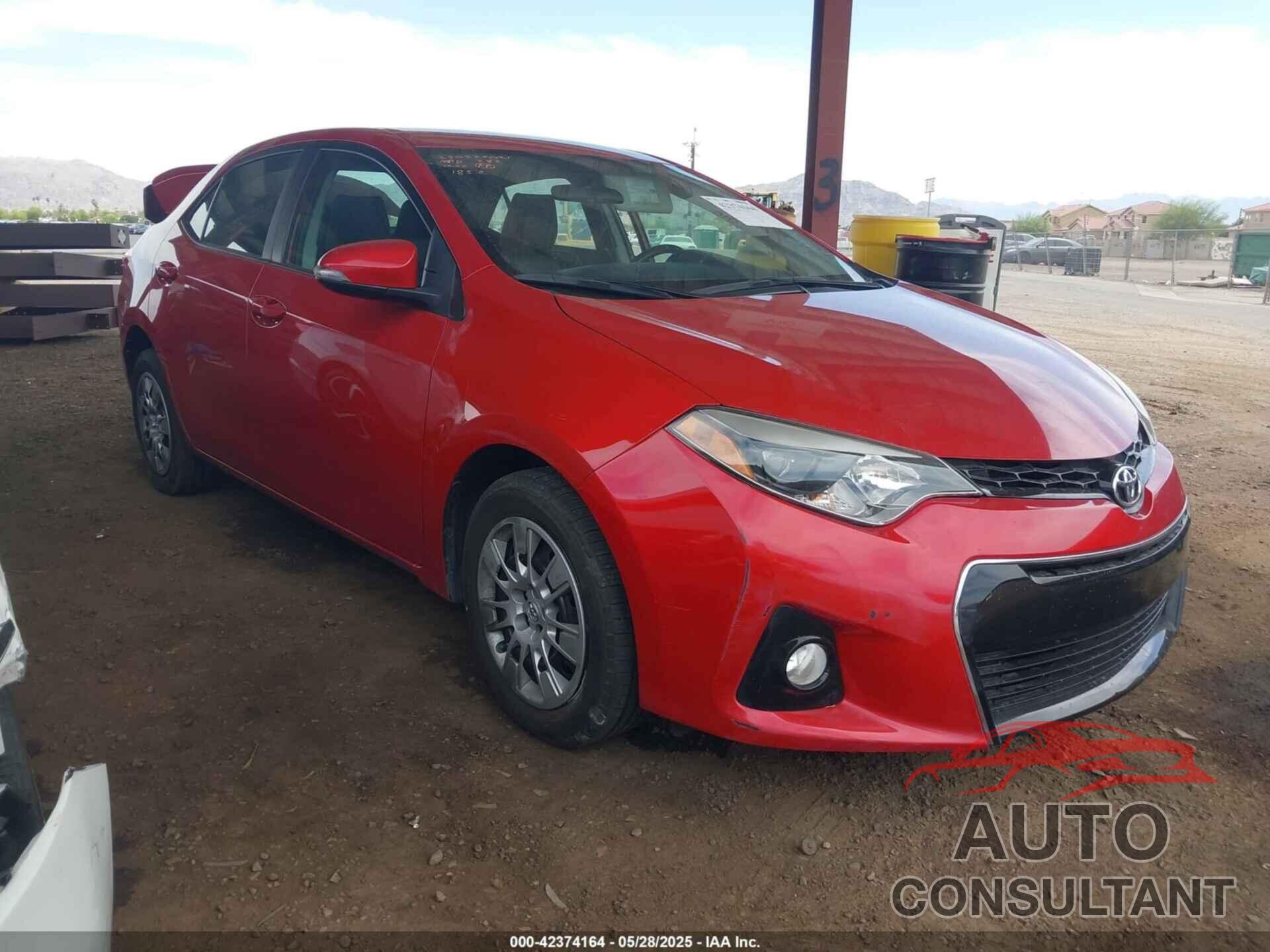 TOYOTA COROLLA 2015 - 5YFBURHE5FP261852