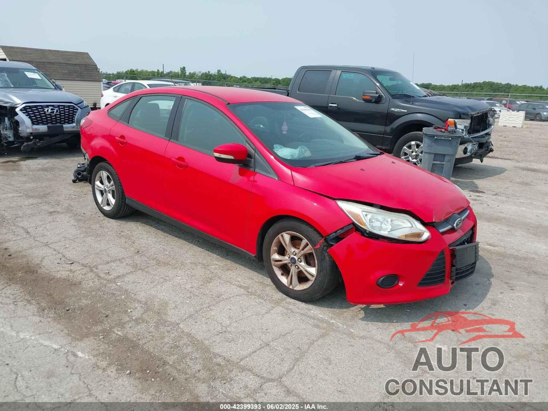 FORD FOCUS 2013 - 1FADP3F25DL314809