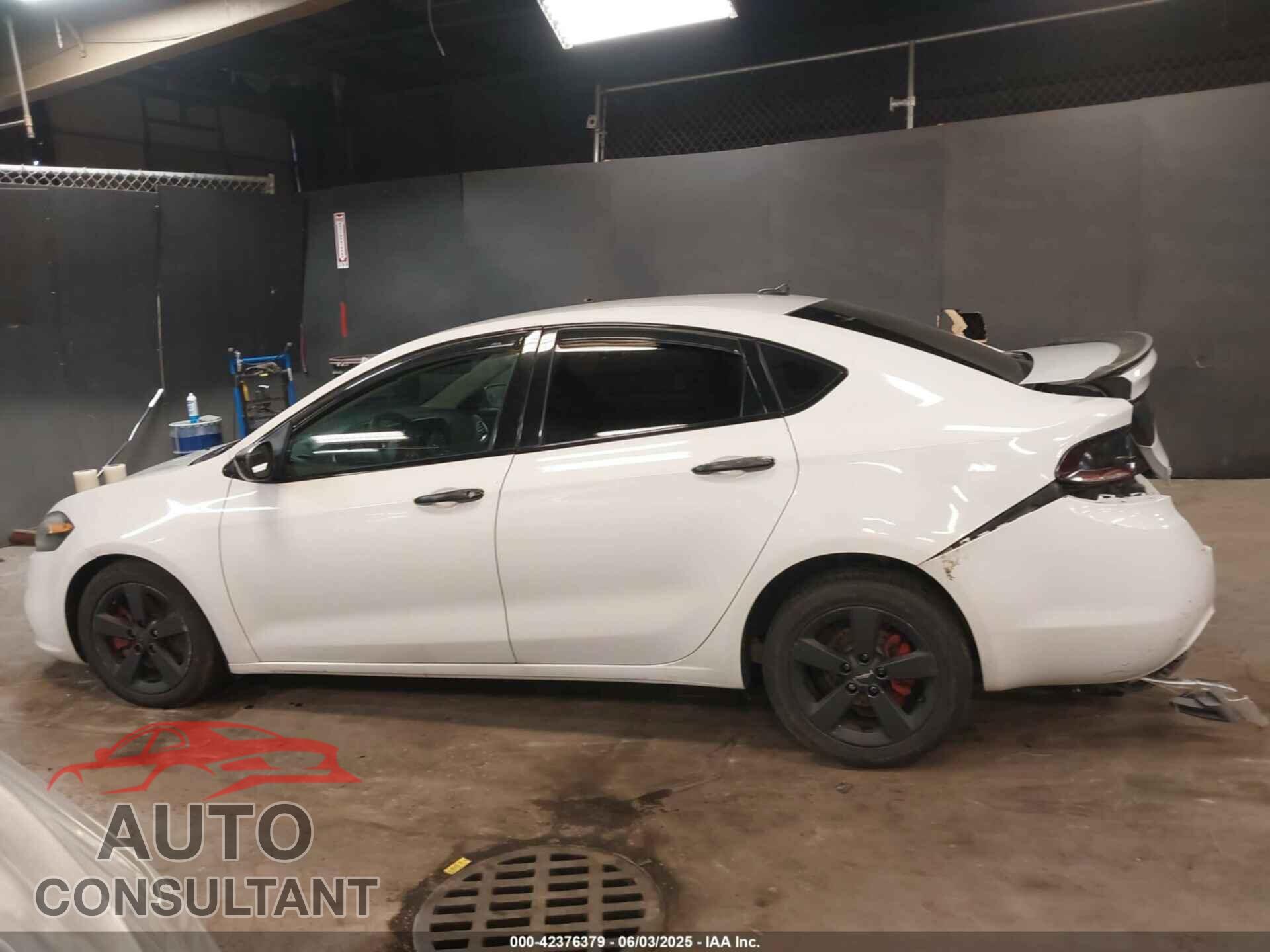 DODGE DART 2015 - 1C3CDFBB7FD374324
