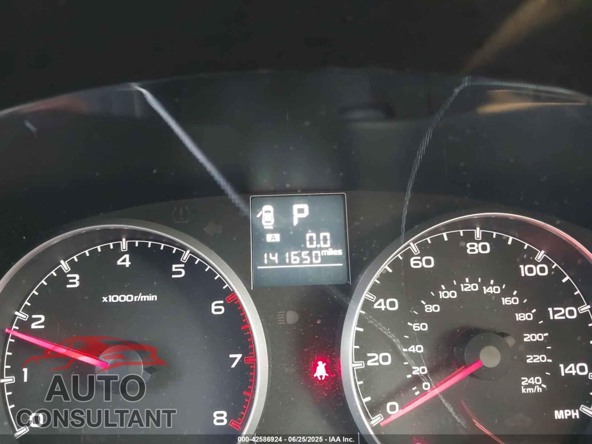 SUBARU OUTBACK 2014 - 4S4BRBDC6E3293032