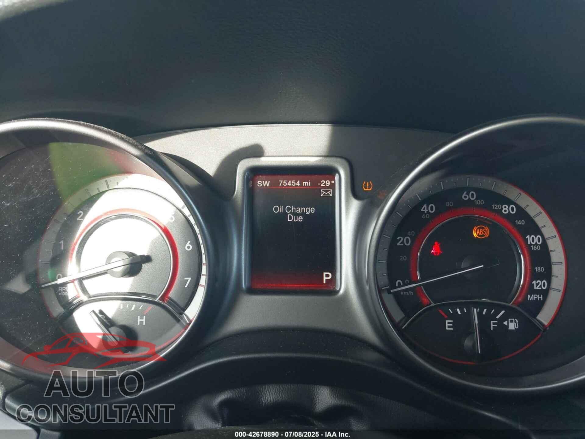 DODGE JOURNEY 2020 - 3C4PDCGB6LT271552