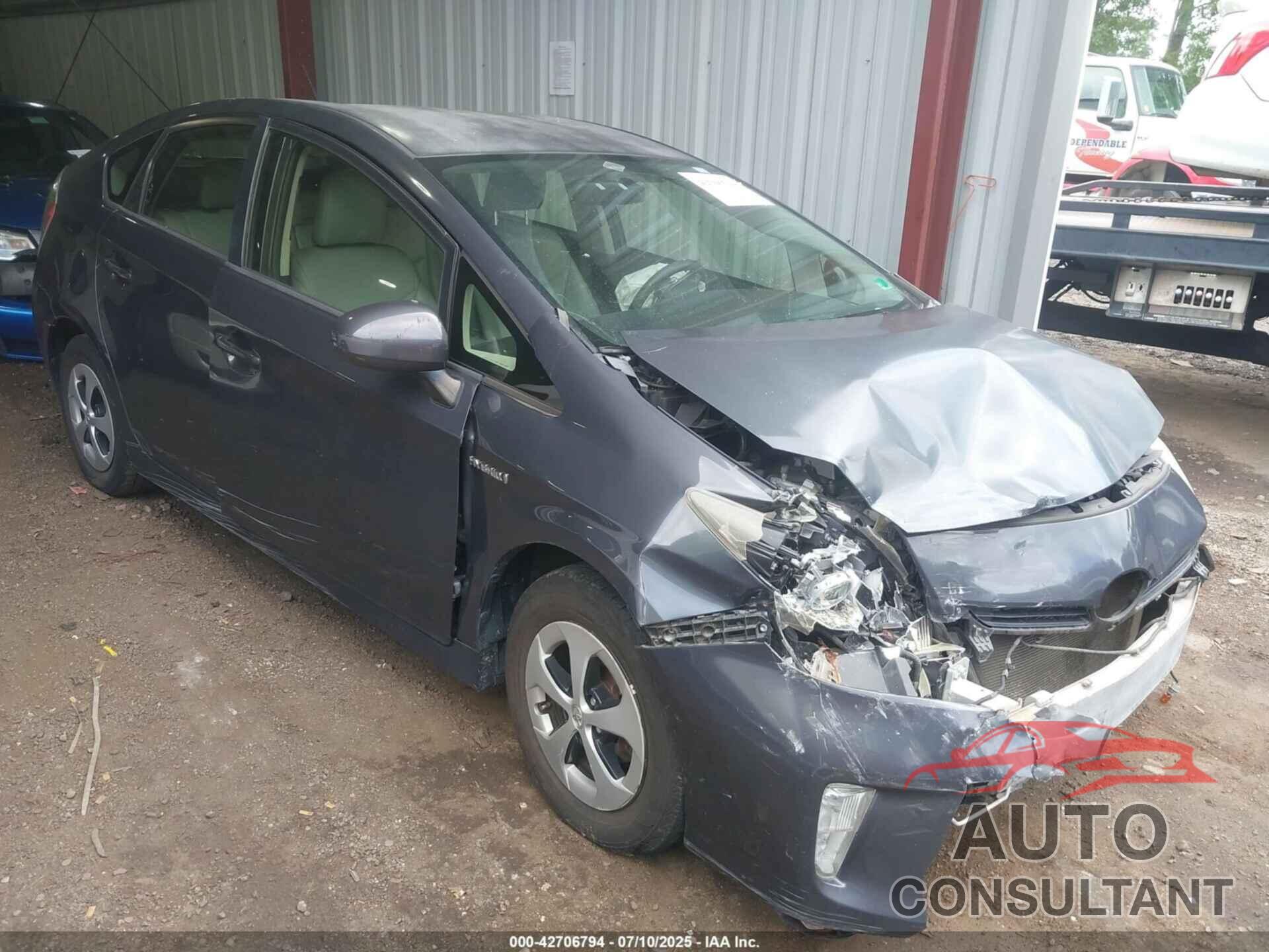 TOYOTA PRIUS 2012 - JTDKN3DU3C1543785