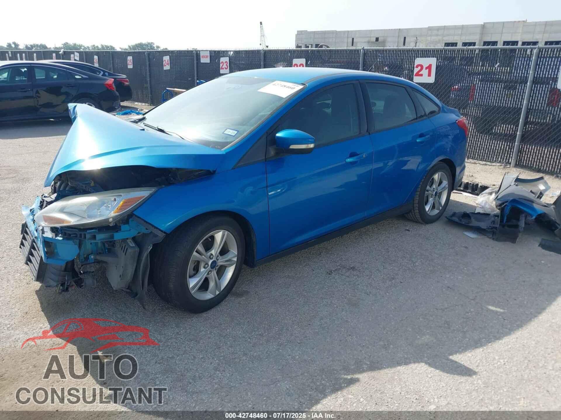FORD FOCUS 2014 - 1FADP3F29EL109334