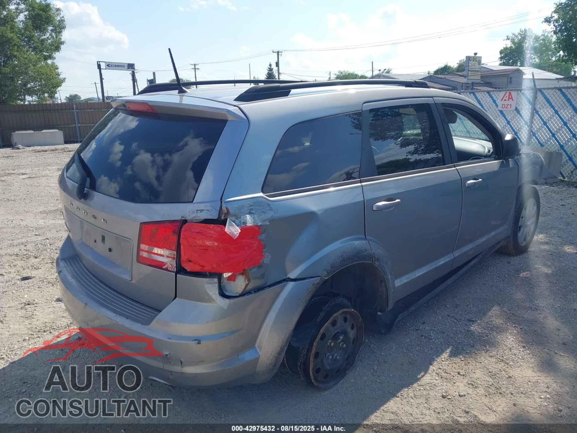 DODGE JOURNEY 2019 - 3C4PDCAB7KT746584