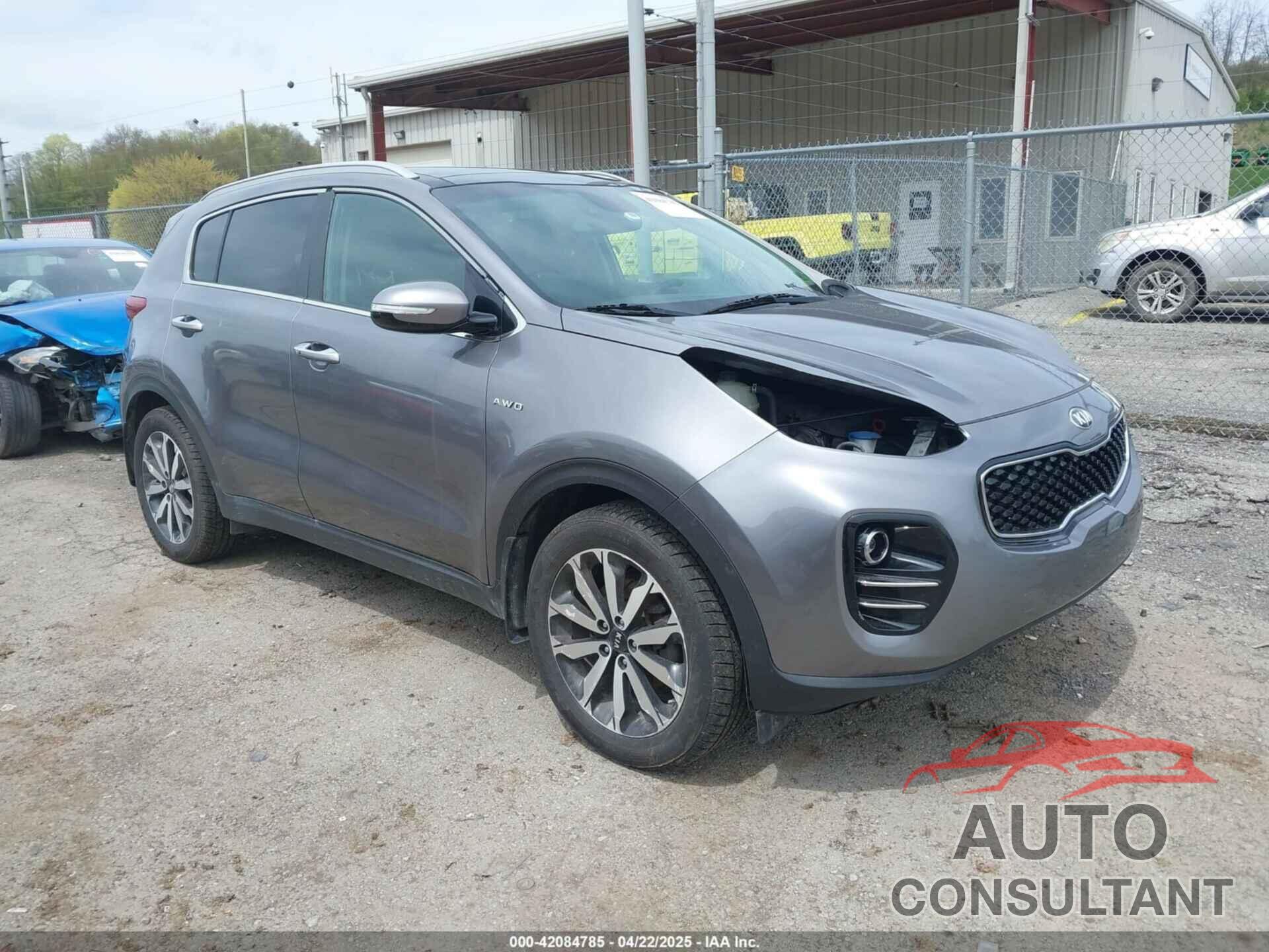 KIA SPORTAGE 2017 - KNDPNCAC1H7288155