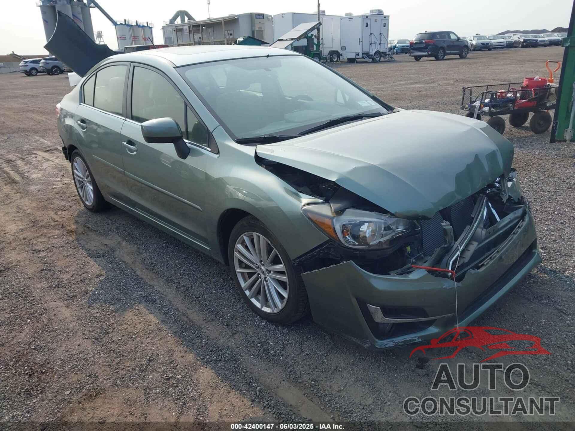 SUBARU IMPREZA 2015 - JF1GJAK6XFH021473