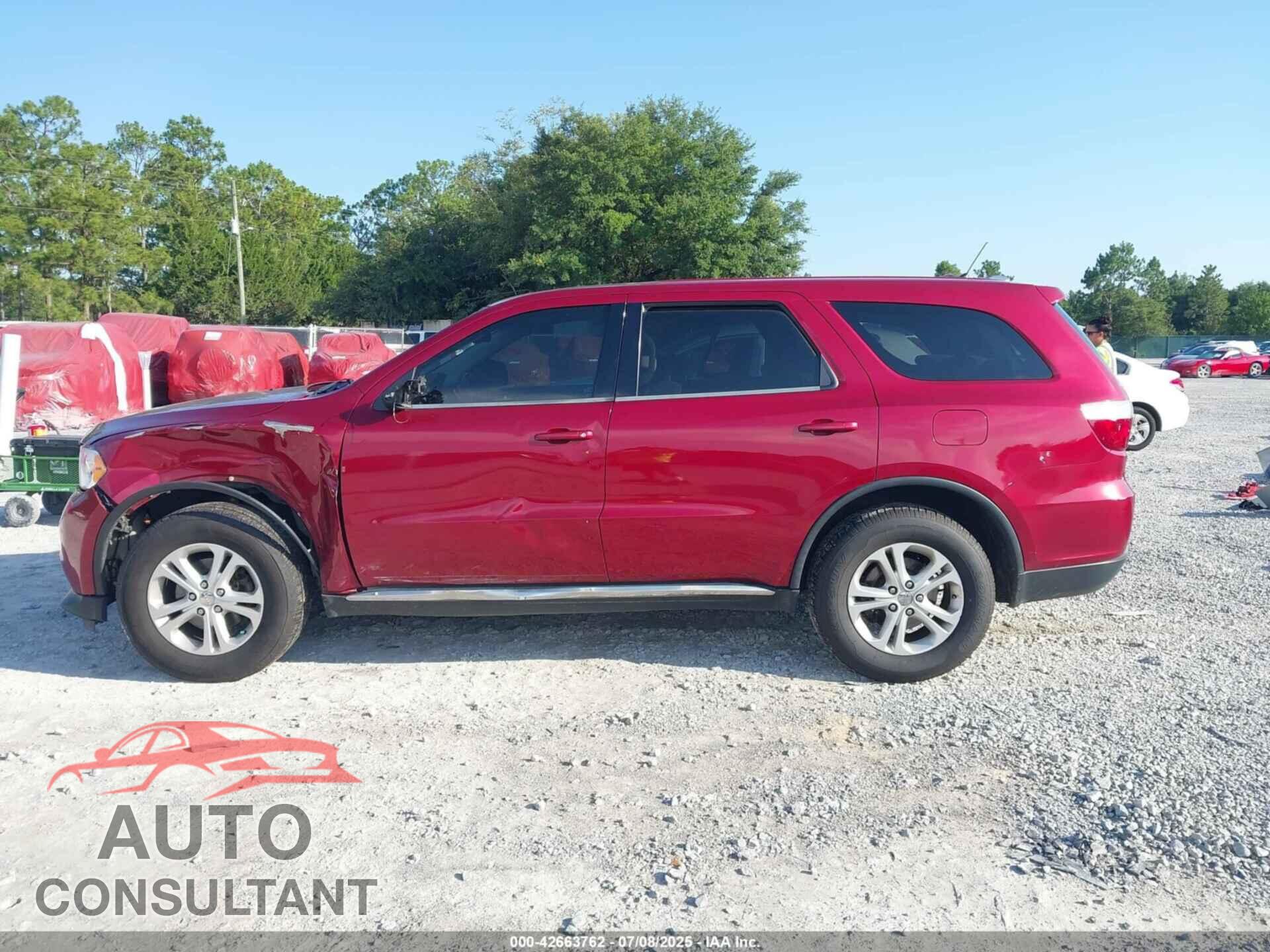 DODGE DURANGO 2013 - 1C4RDHAG5DC637329