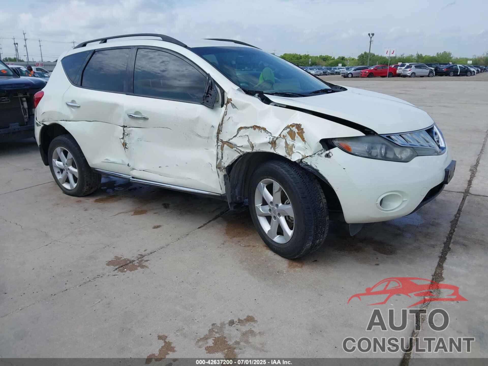 NISSAN MURANO 2009 - JN8AZ18U29W105483