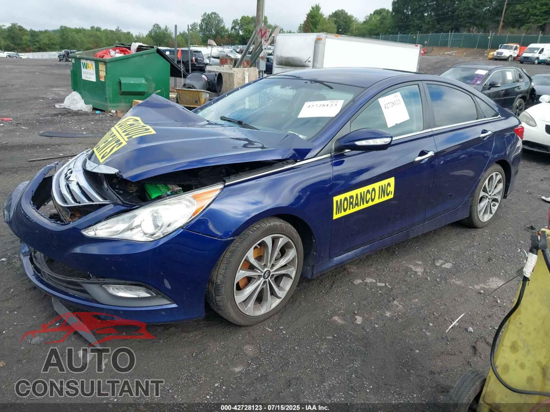 HYUNDAI SONATA 2014 - 5NPEC4AB2EH934501