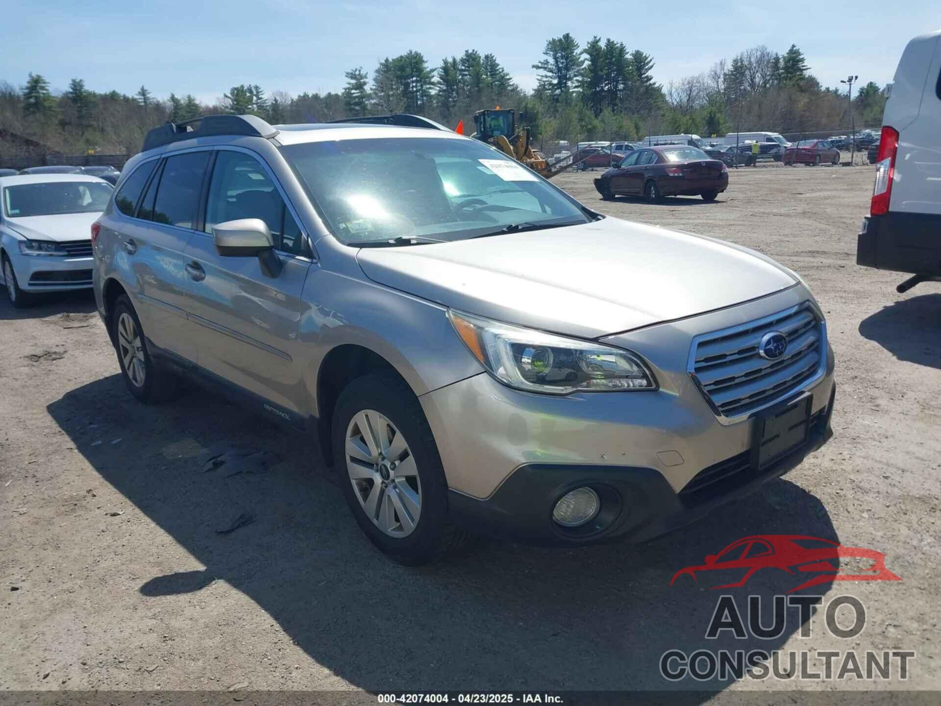 SUBARU OUTBACK 2016 - 4S4BSADC7G3283255