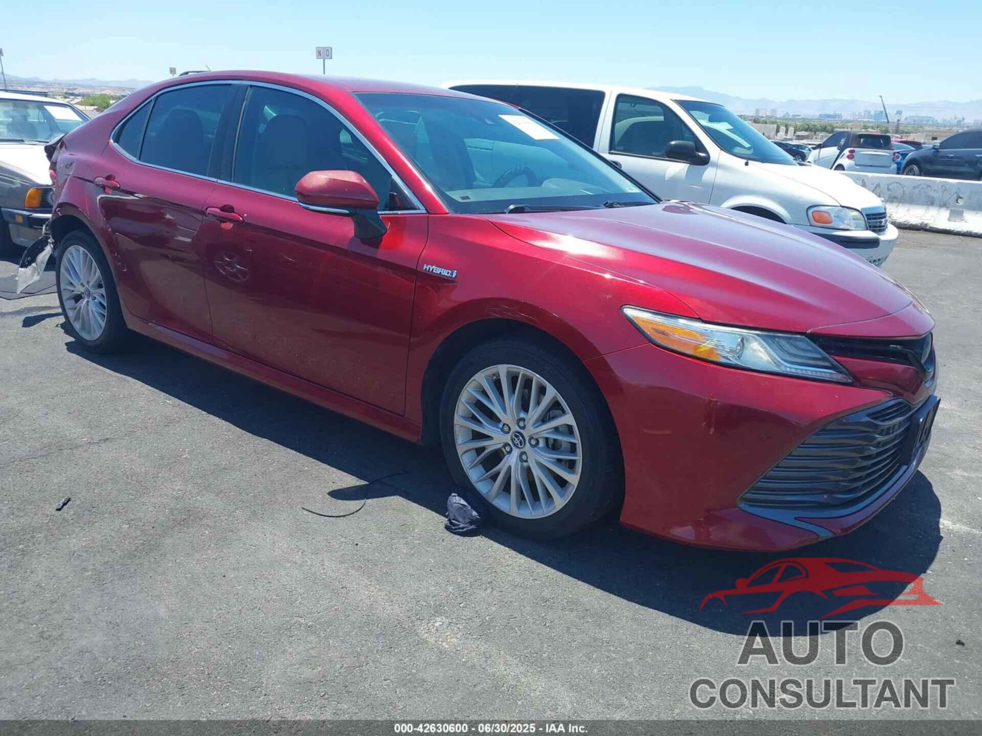 TOYOTA CAMRY HYBRID 2018 - 4T1B21HK1JU506733