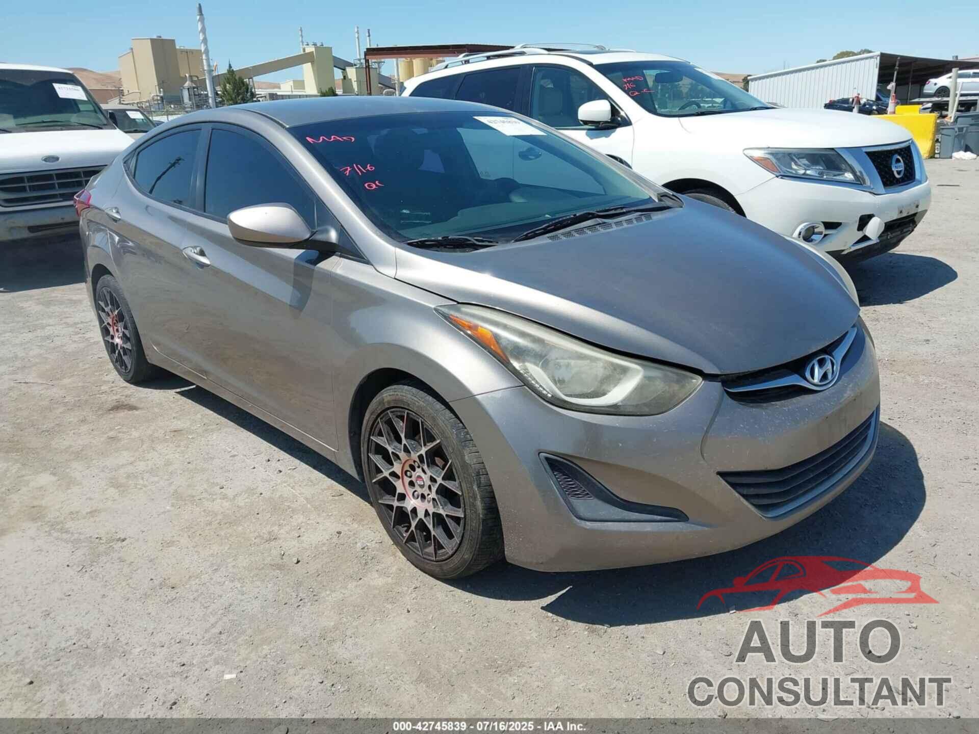 HYUNDAI ELANTRA 2014 - 5NPDH4AE1EH462962