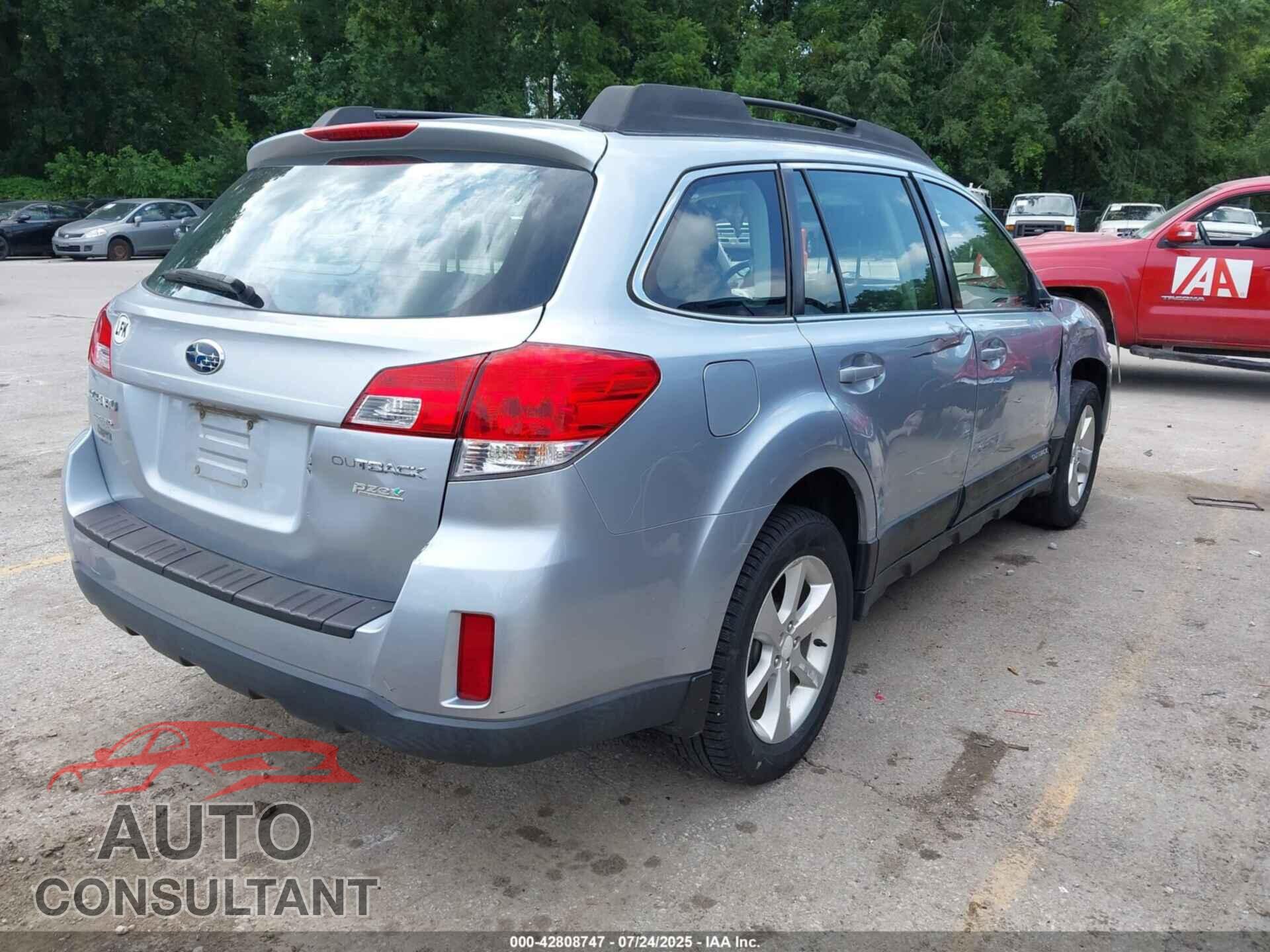 SUBARU OUTBACK 2014 - 4S4BRBAC9E3289836