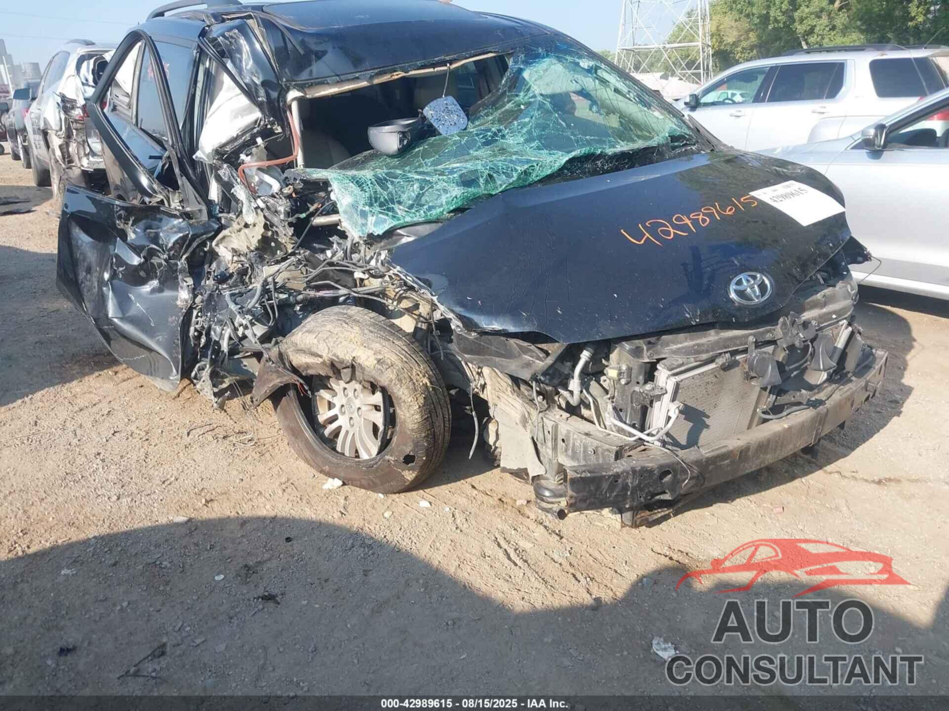 TOYOTA SIENNA 2016 - 5TDYK3DC3GS764208