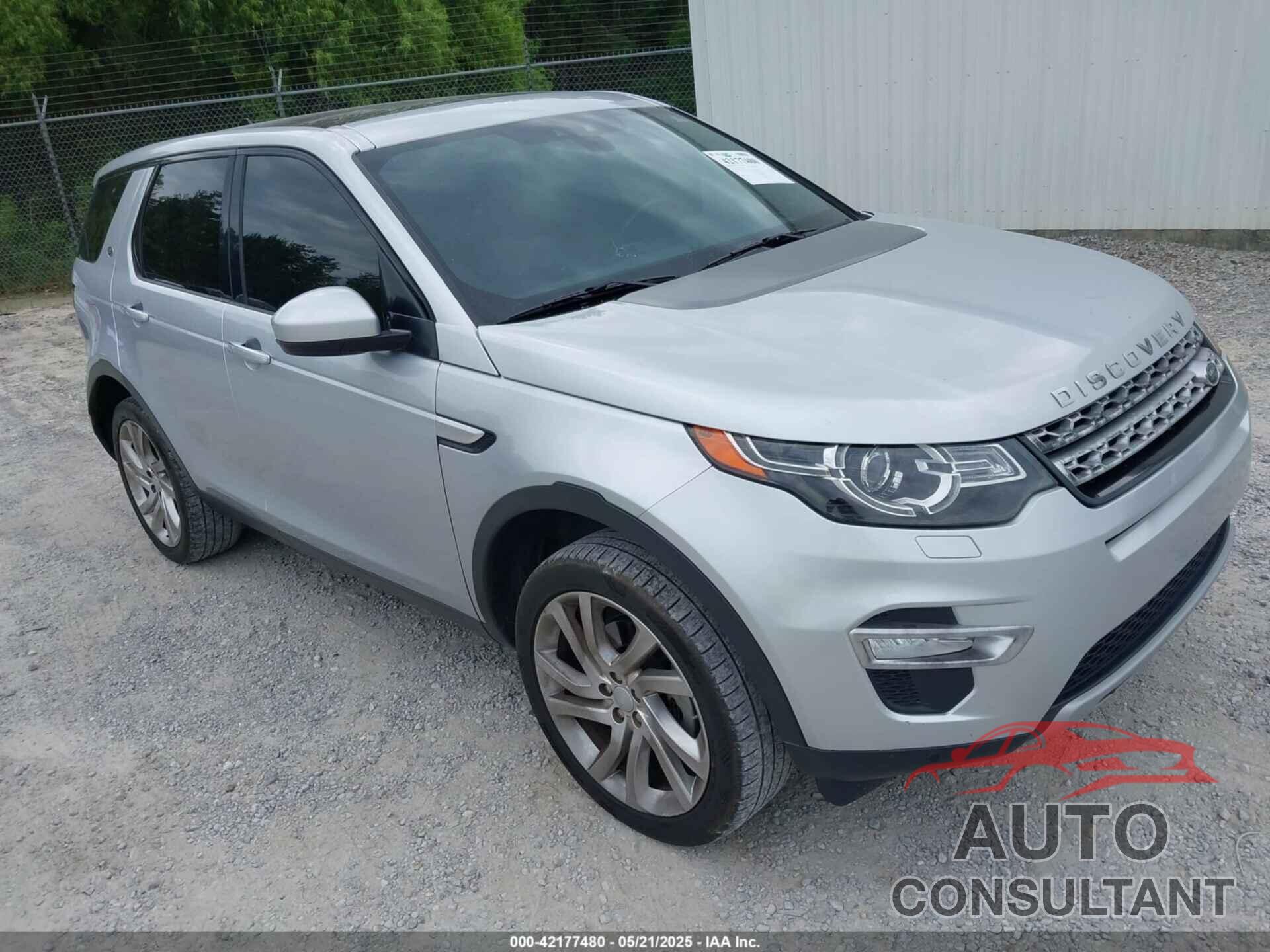 LAND ROVER DISCOVERY SPORT 2016 - SALCT2BG6GH578005
