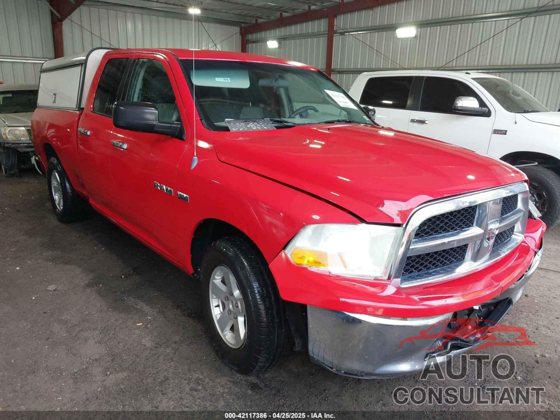 DODGE RAM 1500 2010 - 1D7RB1GT9AS127428