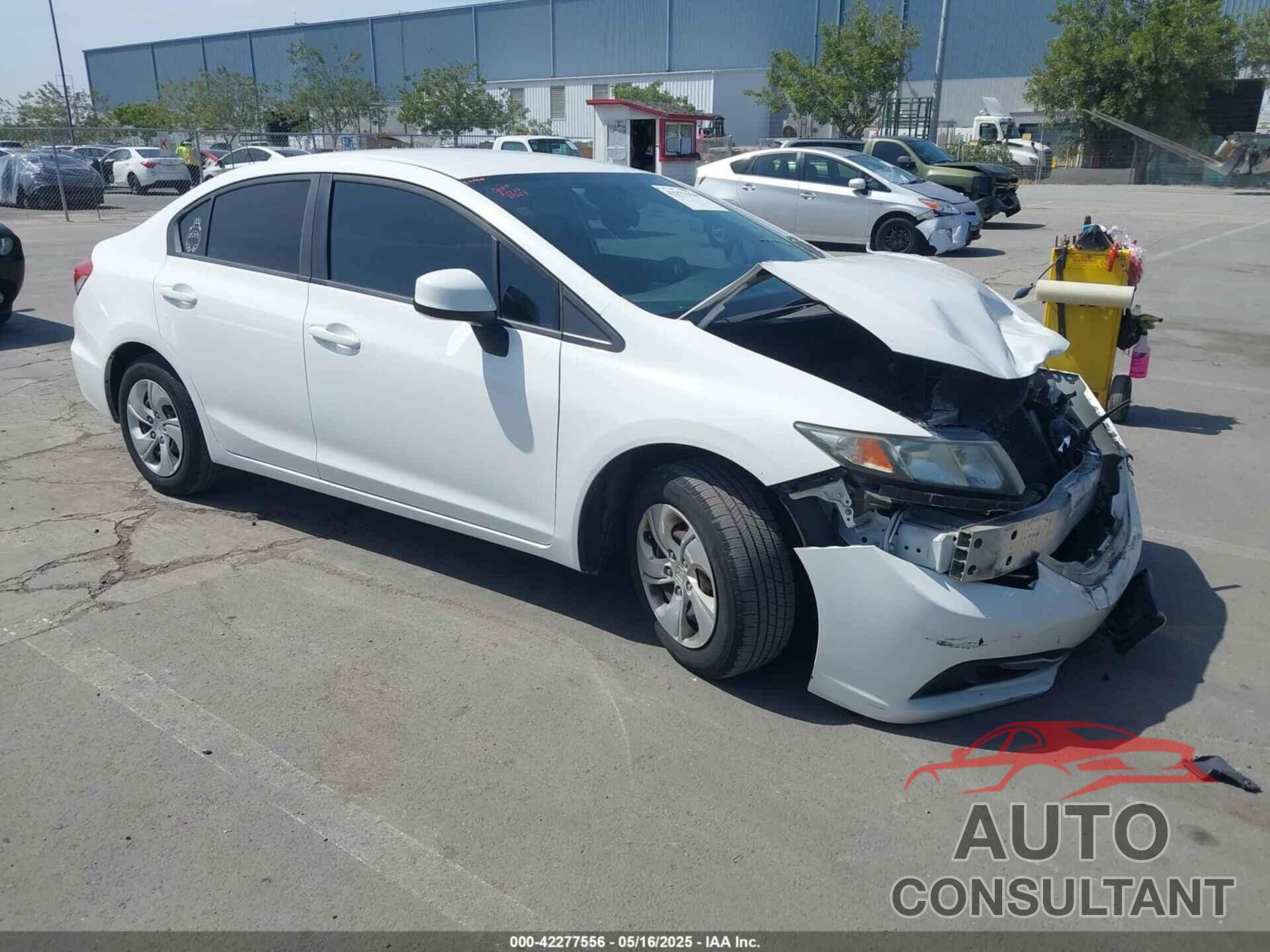 HONDA CIVIC 2013 - 19XFB2F56DE247071