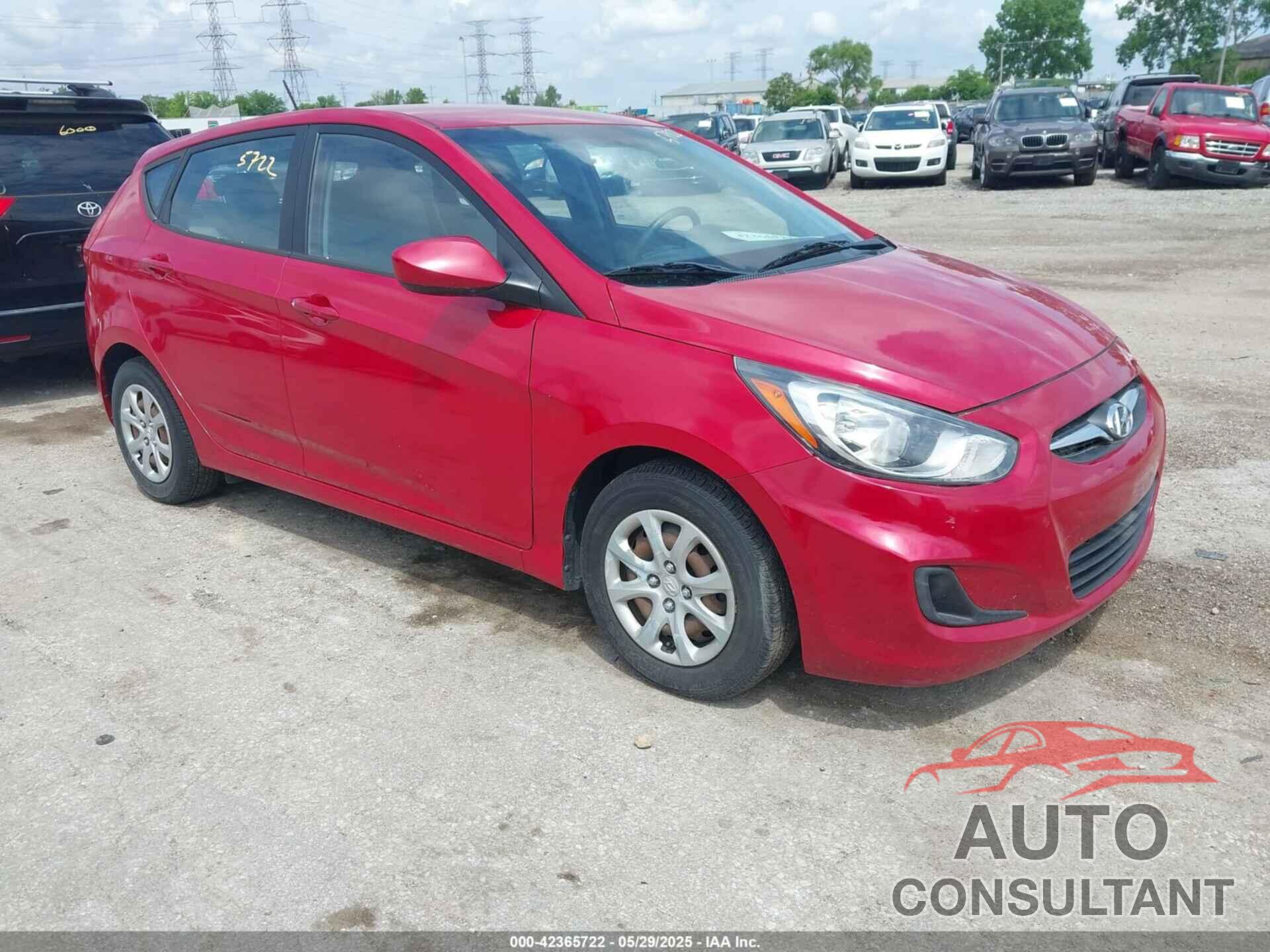 HYUNDAI ACCENT 2014 - KMHCT5AE9EU149143