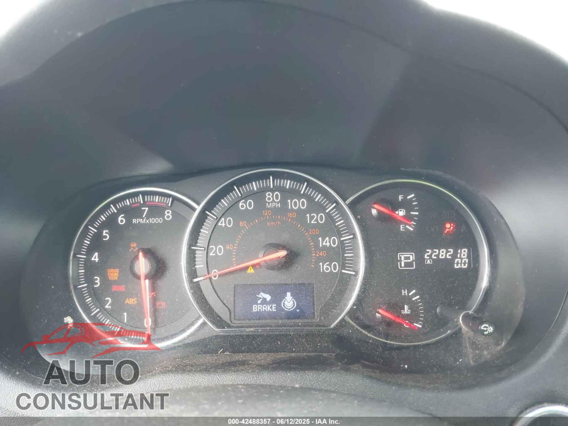 NISSAN MAXIMA 2012 - 1N4AA5AP1CC822762