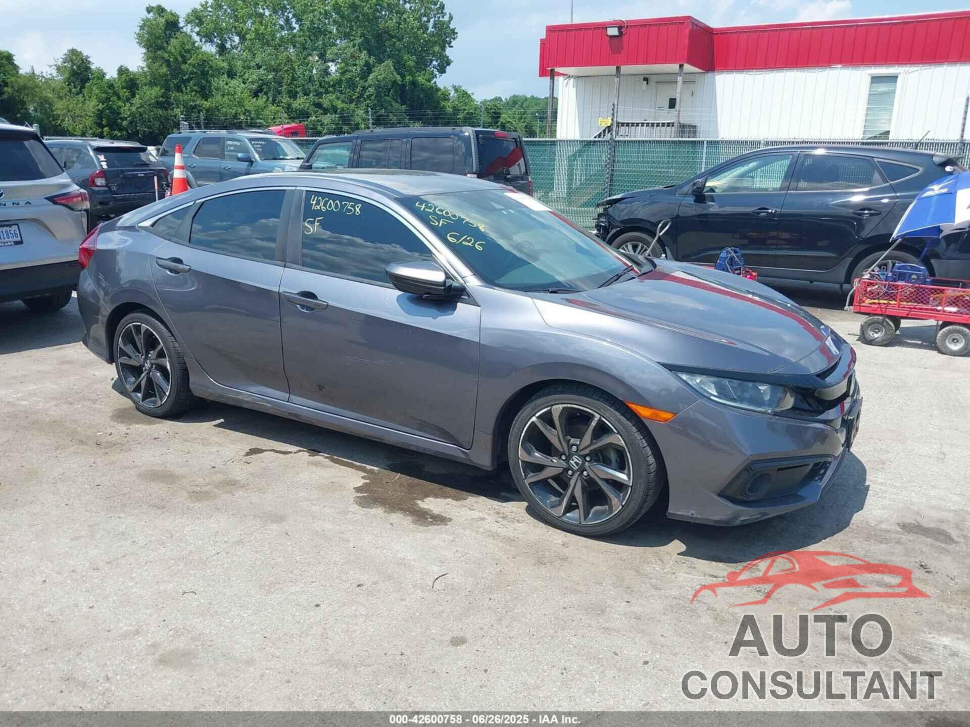 HONDA CIVIC 2020 - 2HGFC2F89LH563785