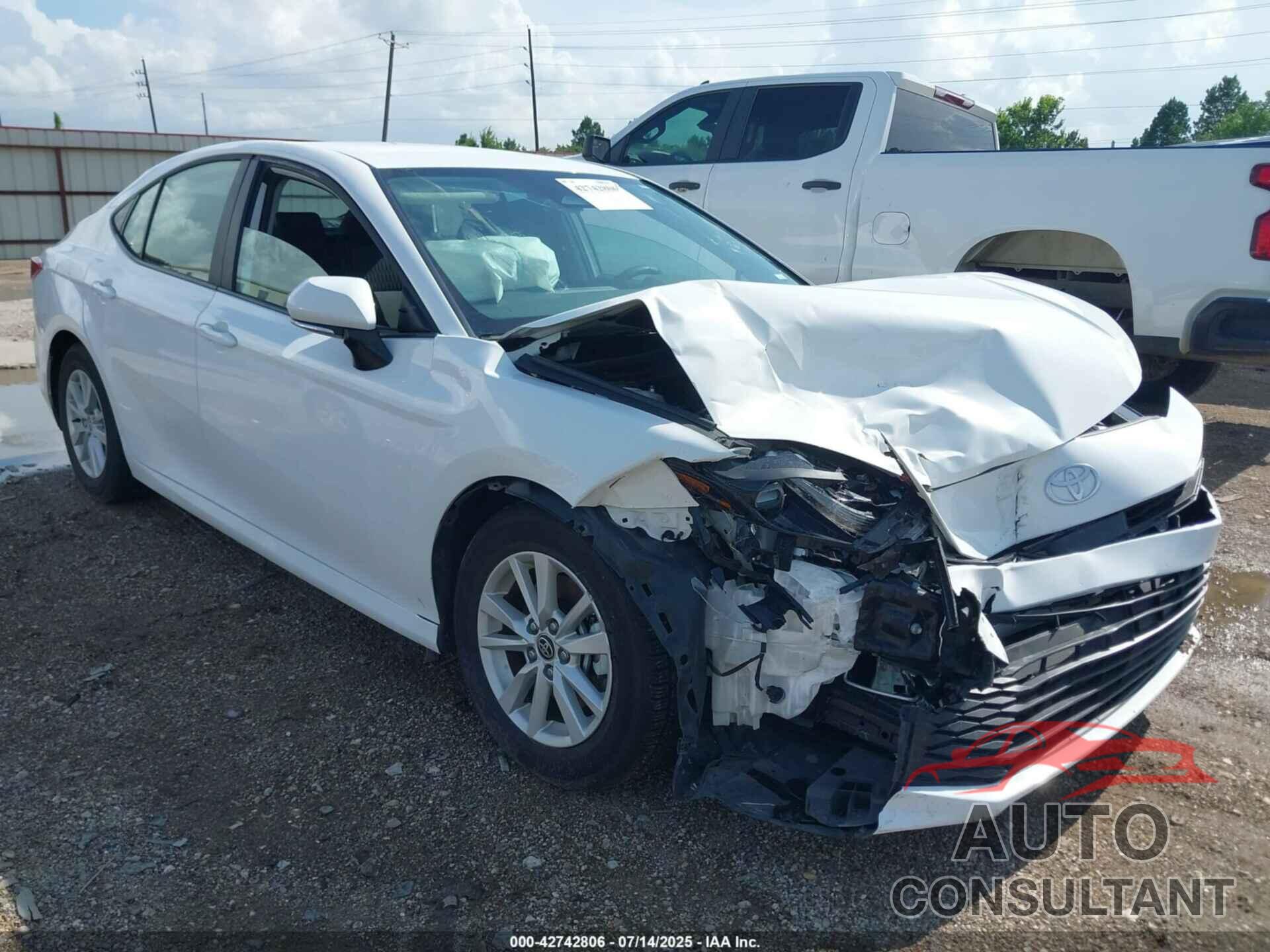 TOYOTA CAMRY 2025 - 4T1DAACK7SU009304